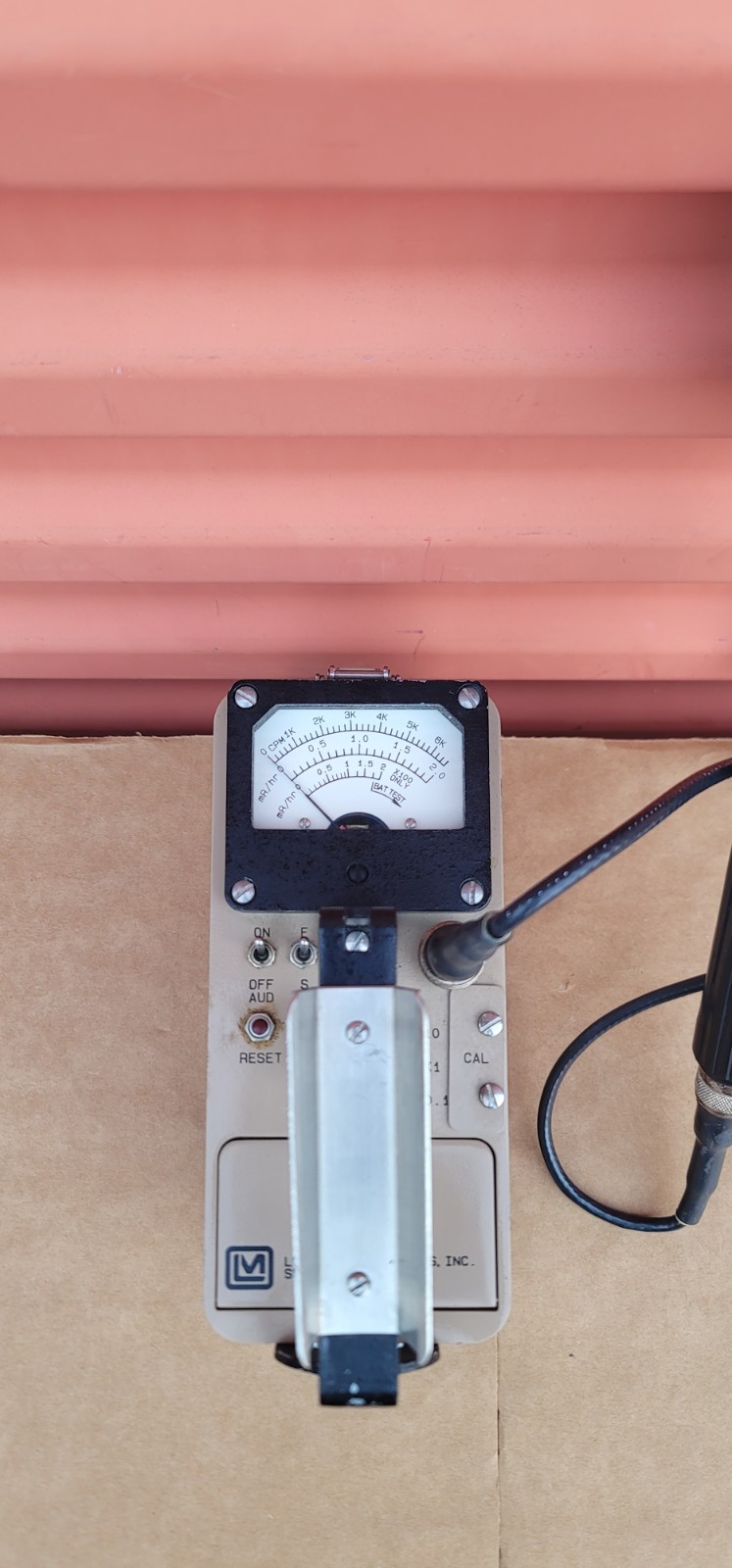 Ludlum Model 3 Survey Meter CPM 44-9