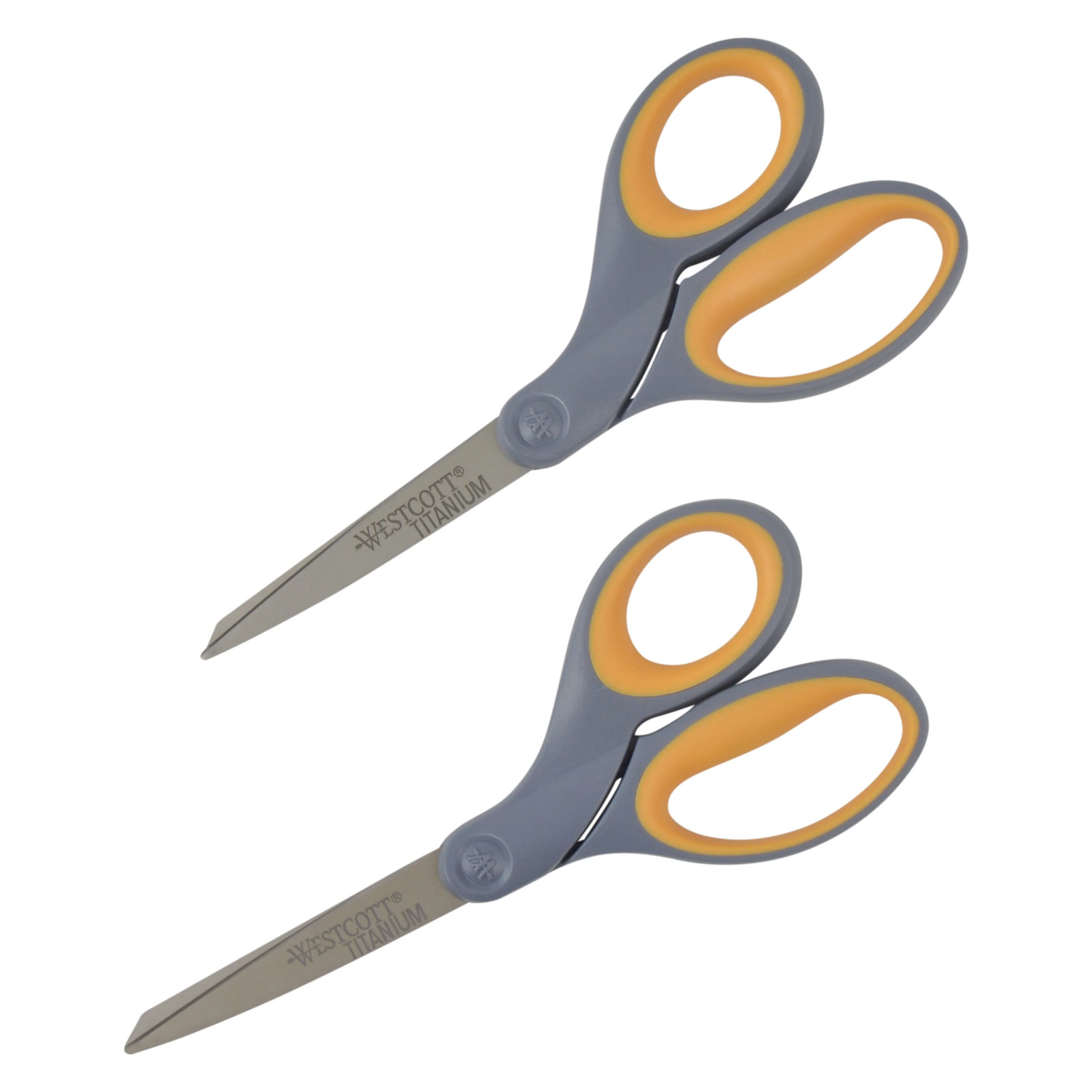 Westcott 8" Titanium Bonded Ceramic Cutter Scissors 4-Pack for All-Purpose Use
