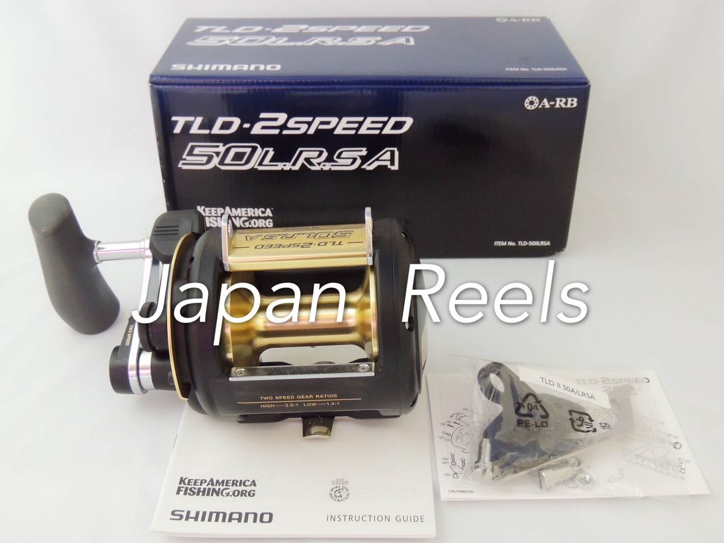 NEW SHIMANO TLD 50 II LRSA 2 SPEED LEVER DRAG REEL TLD-50IILRSA *FAST DELIVERY*