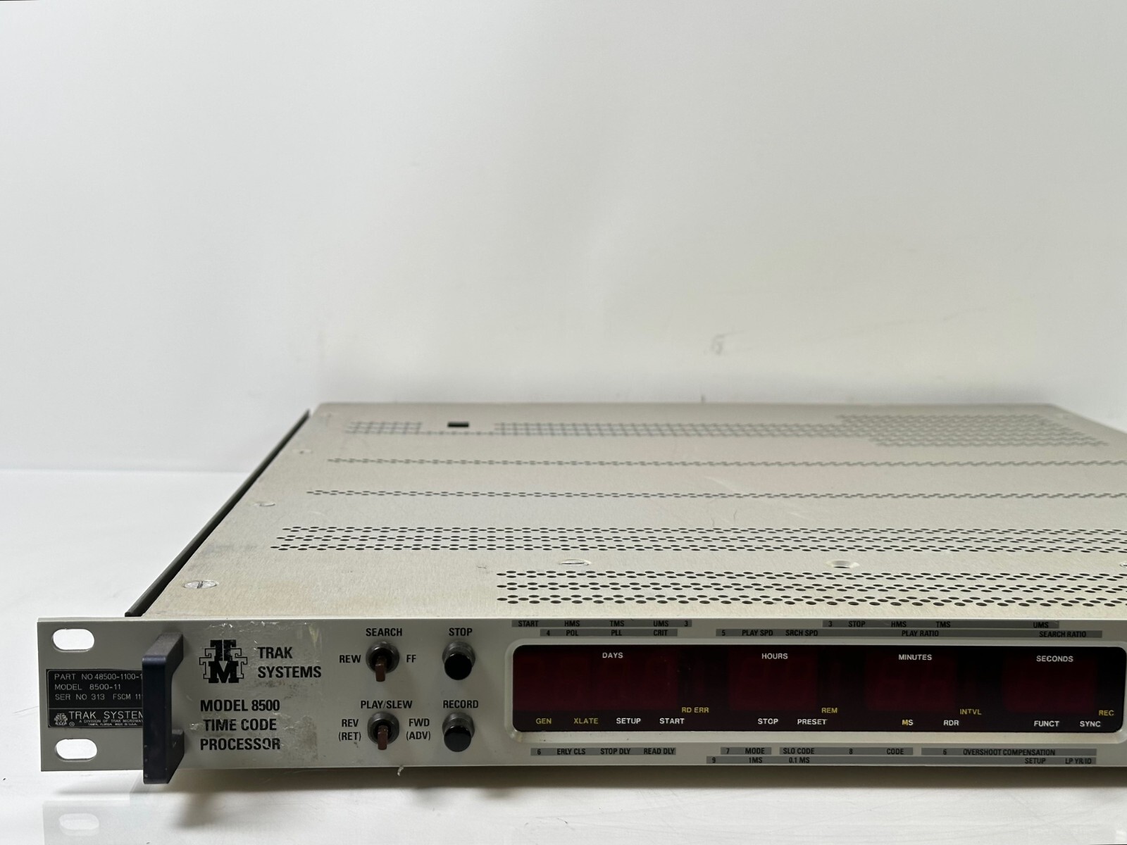 Trak Microwave System Model 8500-11 Time Code Processor 48500-1100-109
