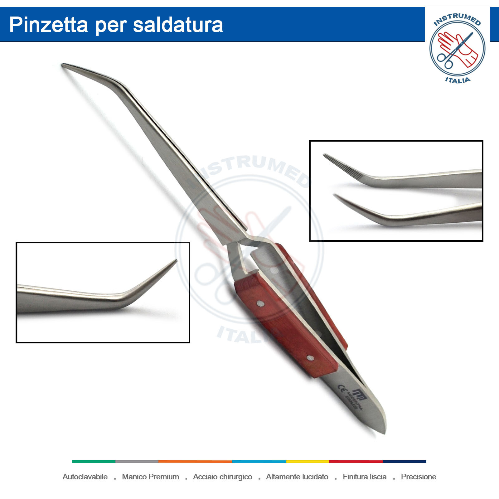 Welding Tweezers Sealing Jewelry Reverse Action Tweezers Surgical Tweezers