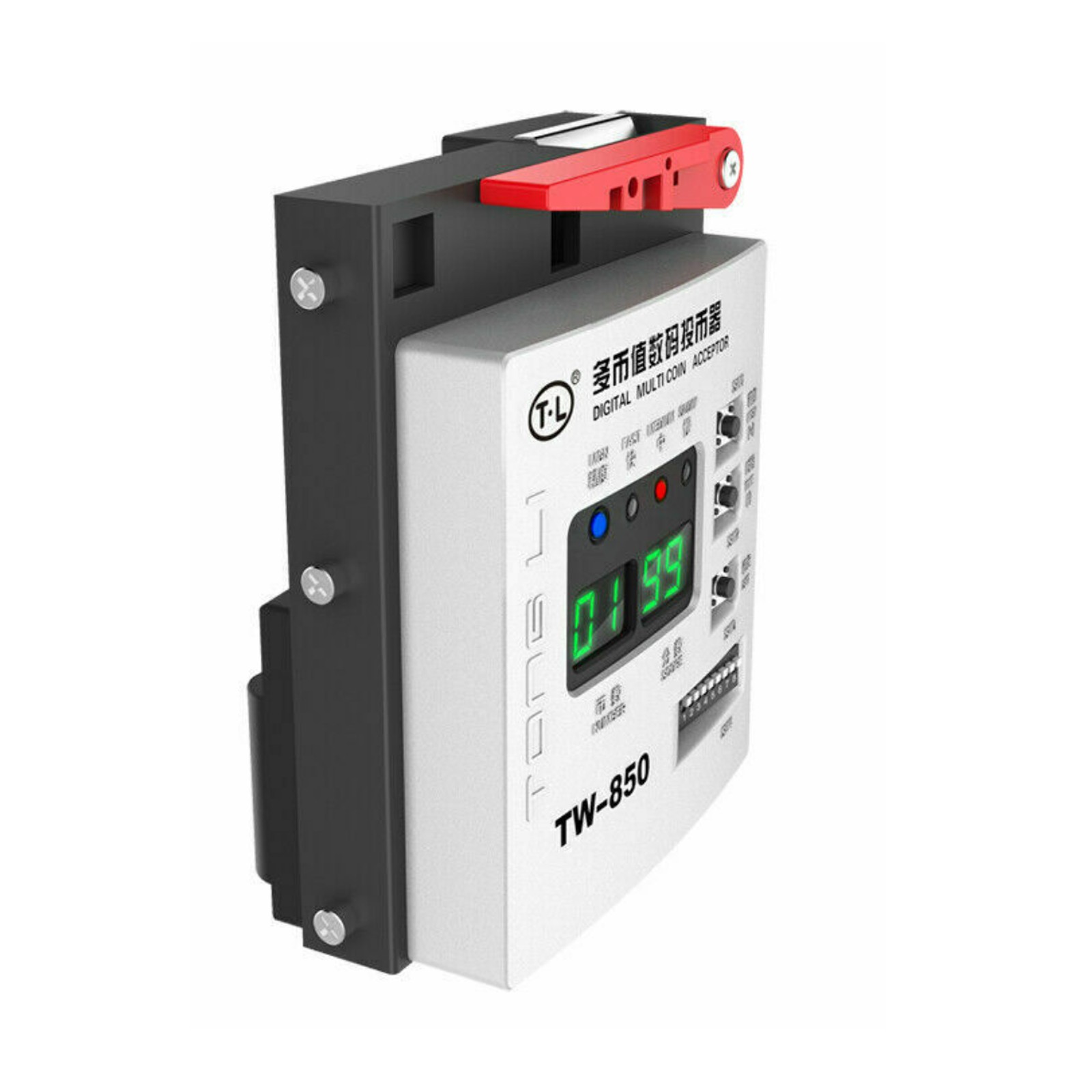 TW-850 Top Entry Multi Digital Coin Acceptor Coin Selector for Vending Machine H