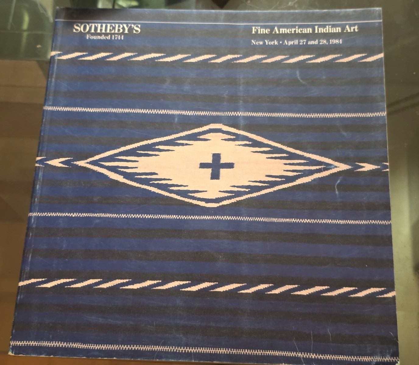 SOTHEBY'S FINE AMERICAN INDIAN ART CATALOG NEW YORK 1984 APRIL 27-28
