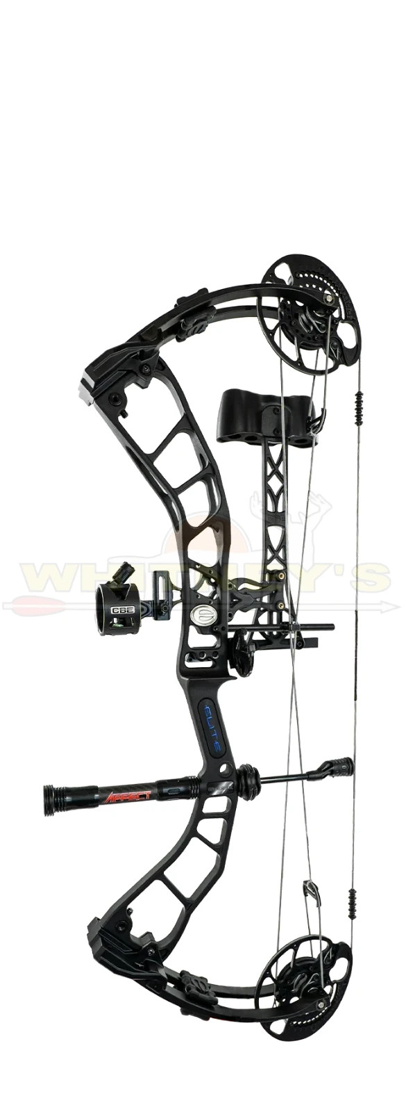 Elite Emerse RTS - Left Hand - 20"-28.5" - 60lbs - Black - EL-EMRS-60-AT-LH
