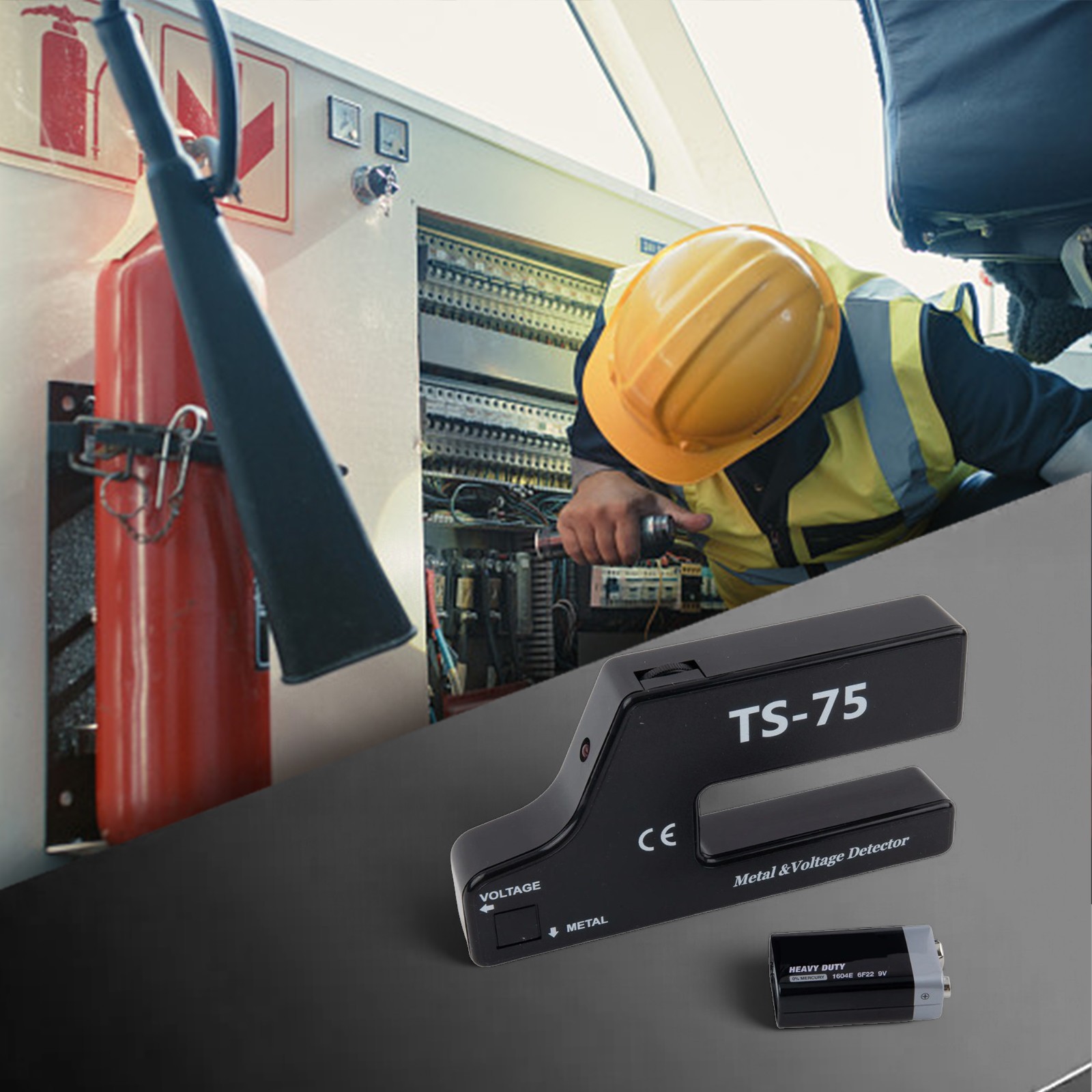 Efficient Wall Scanner TS75 with Integrated Voltage Detection Capability