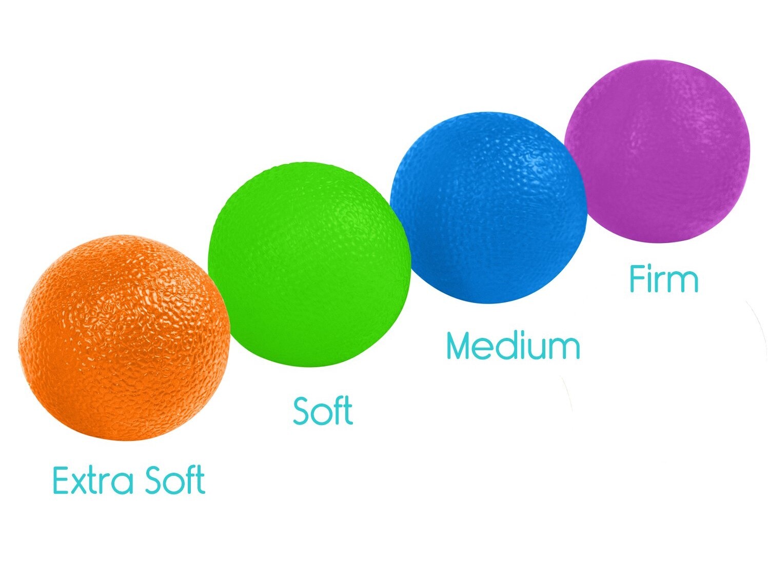 Serenily Hand Exercise Ball Set - Grip Exerciser for Hand Therapy