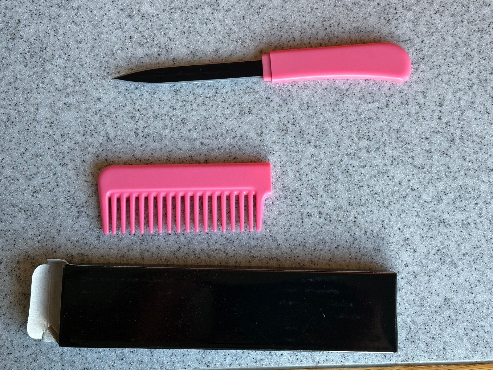 Fixed Blade Ladies pocket Knife Pink New