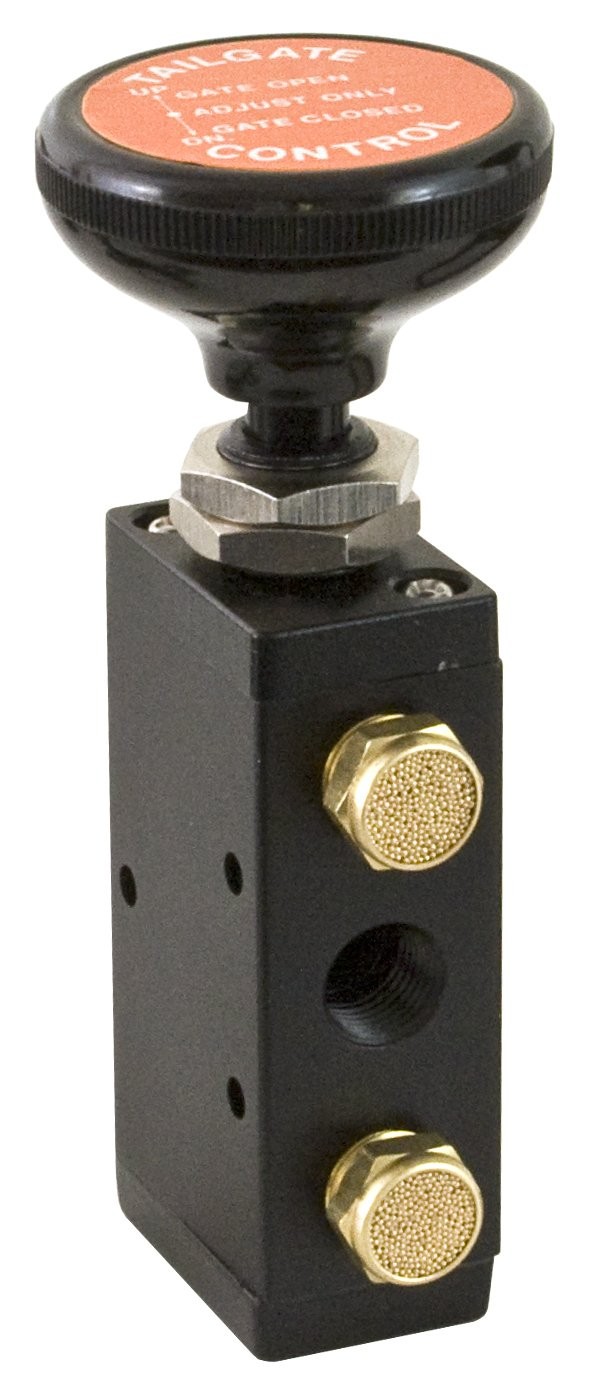 4 Way 3 Position Air Valve Detented Spool for Tailgate Pneumatic Applications