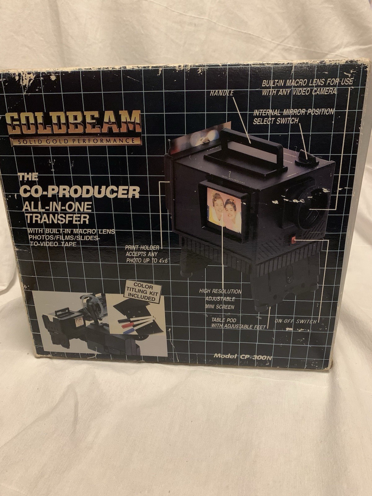 GOLDBEAM CO-PRODUCER Photo/Film/Slide All in One VIDEO TRANSFER -  MODEL CP-300N