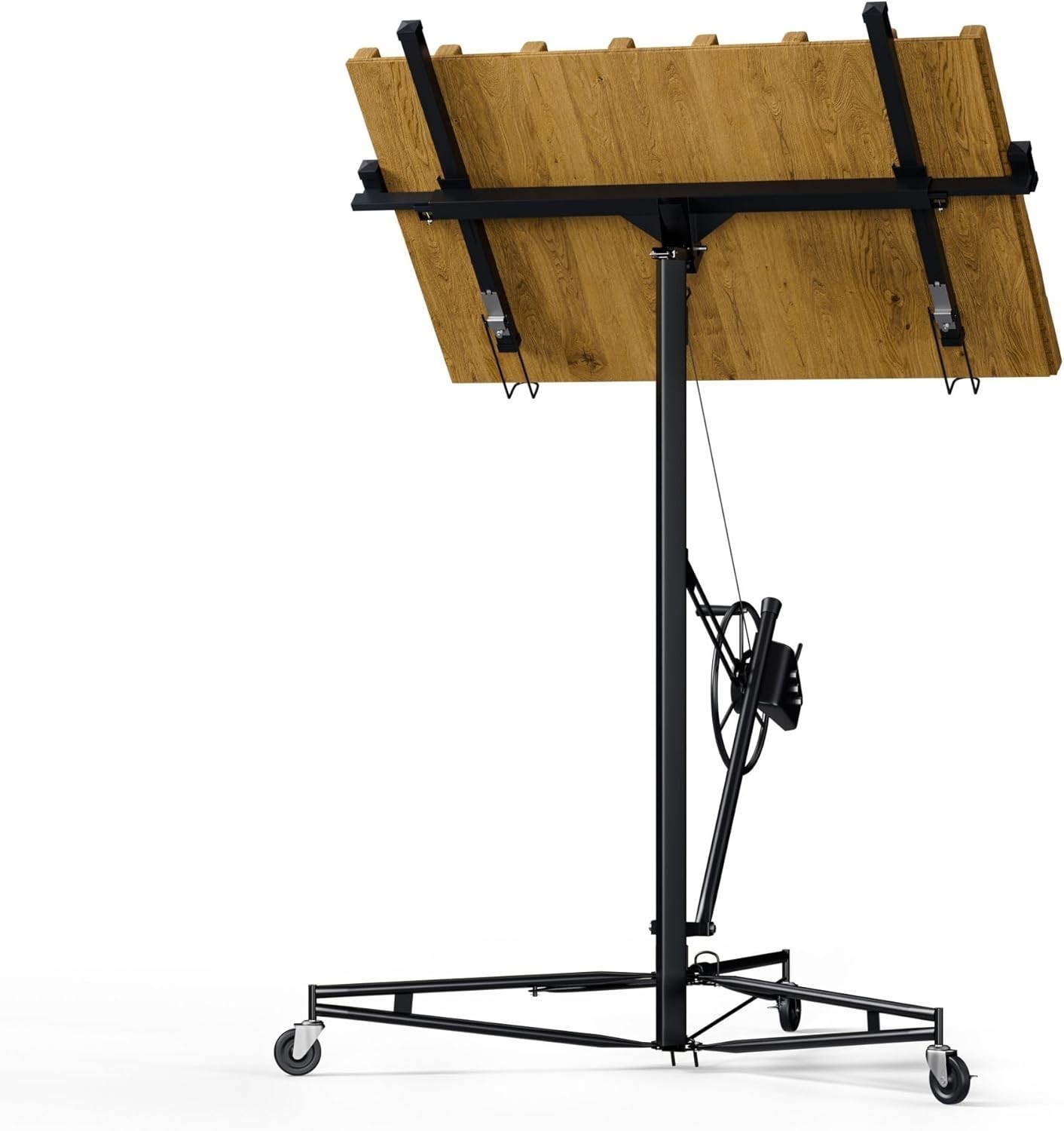 11Ft Drywall Lift Drywall Rolling Lifter Panel 150LB Sheetrock Lift Drywall Lift