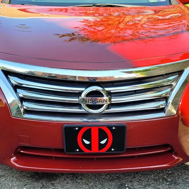 Deadpool Custom License Plate Car Tag Vanity Plate