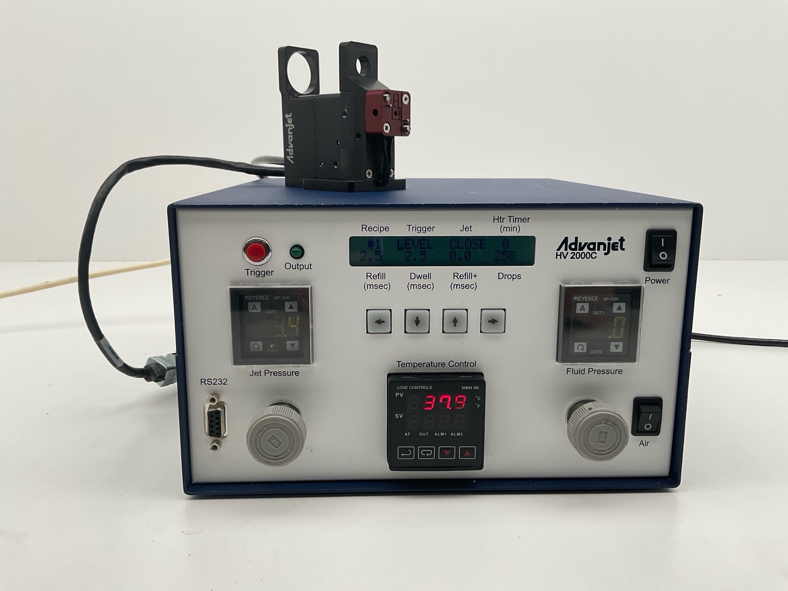 Advanjet (Graco) HV 2000C, HV 2000 Non Contact Jet Dispenser w/controller