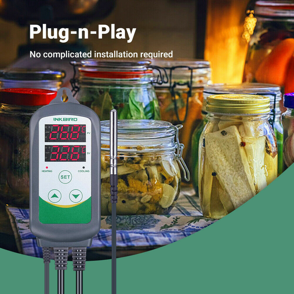 Inkbird Digital 110V Digital Temperature Controller thermostat temp control fan