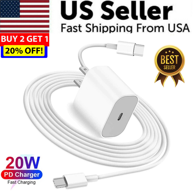 20W Fast USB-C Charger Cable Charging Cord For Google Pixel 9 8 7 6 Pro 8a 7a 6a