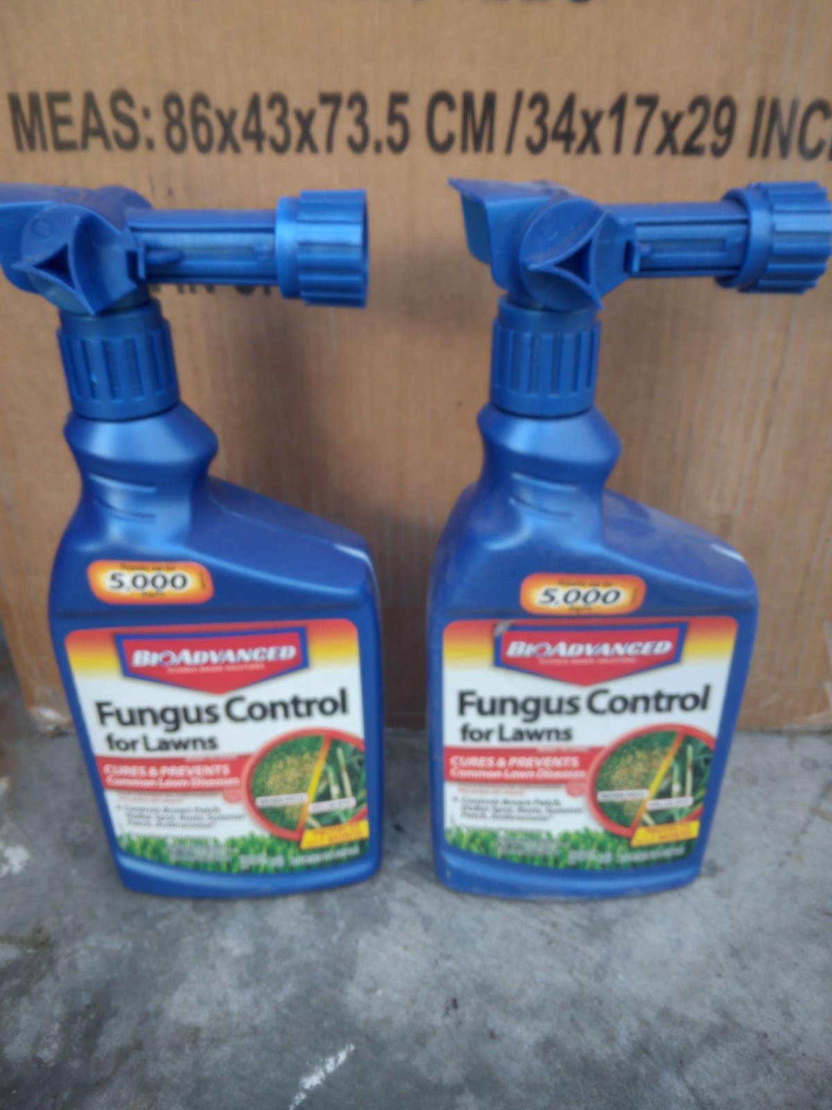 Lot of 2 BIOADVANCED 32 oz. Ready-to-Spray Fungus Control for Lawns Fungicide