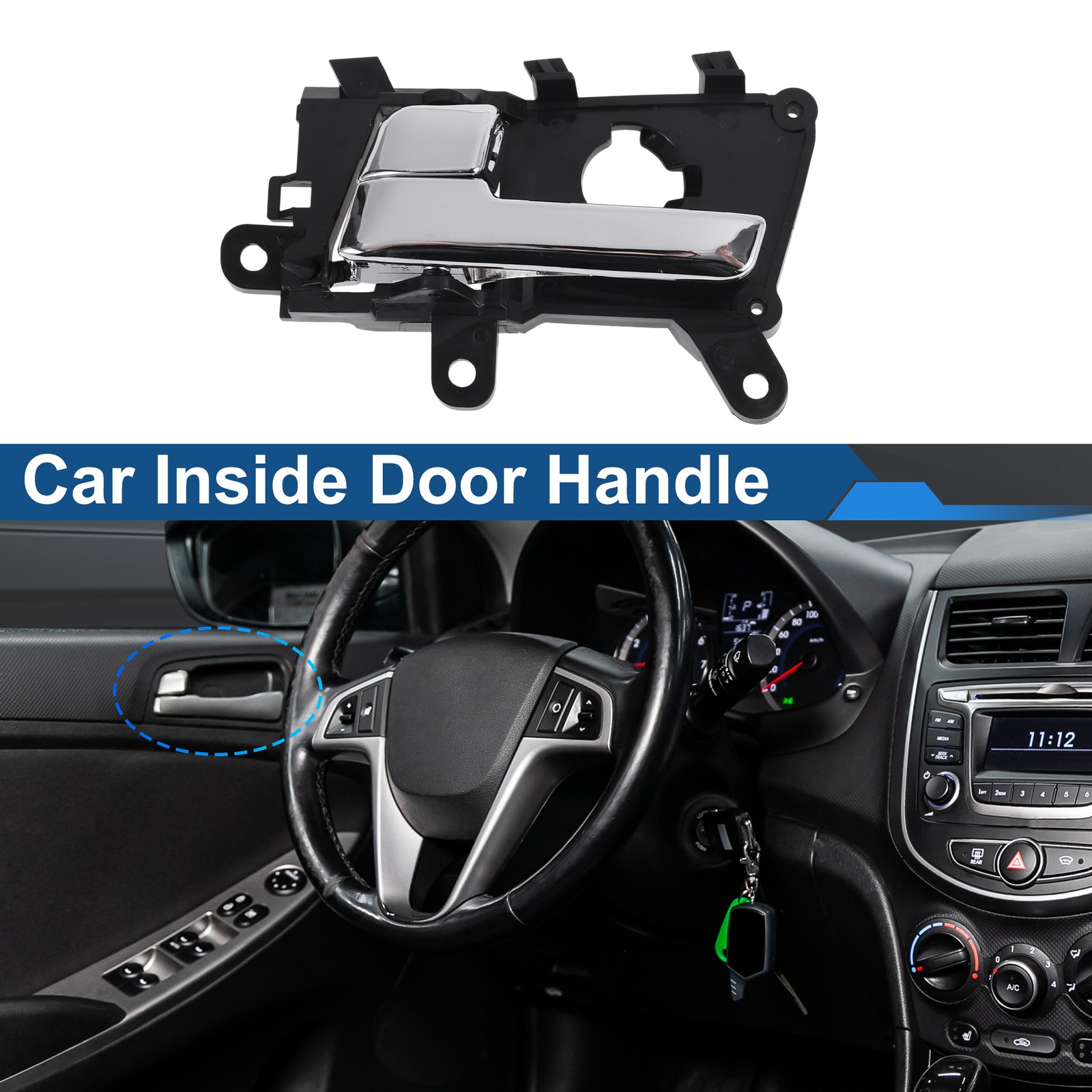 Front Driver Side Interior Door Handle for Kia Optima 2011-2013 No.826102T010