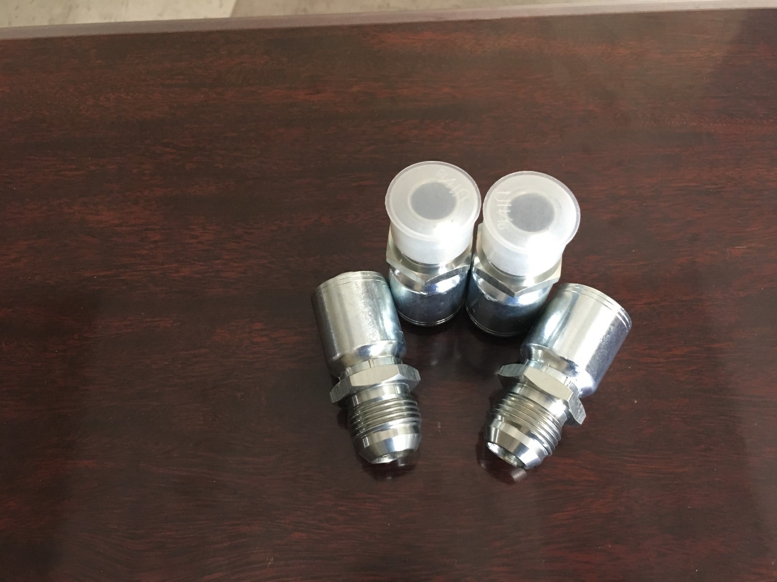 (4 pc)10343 12-12 PK STYLE HOSE FITTINGS 3/4" HOSE 3/4" MALE JIC