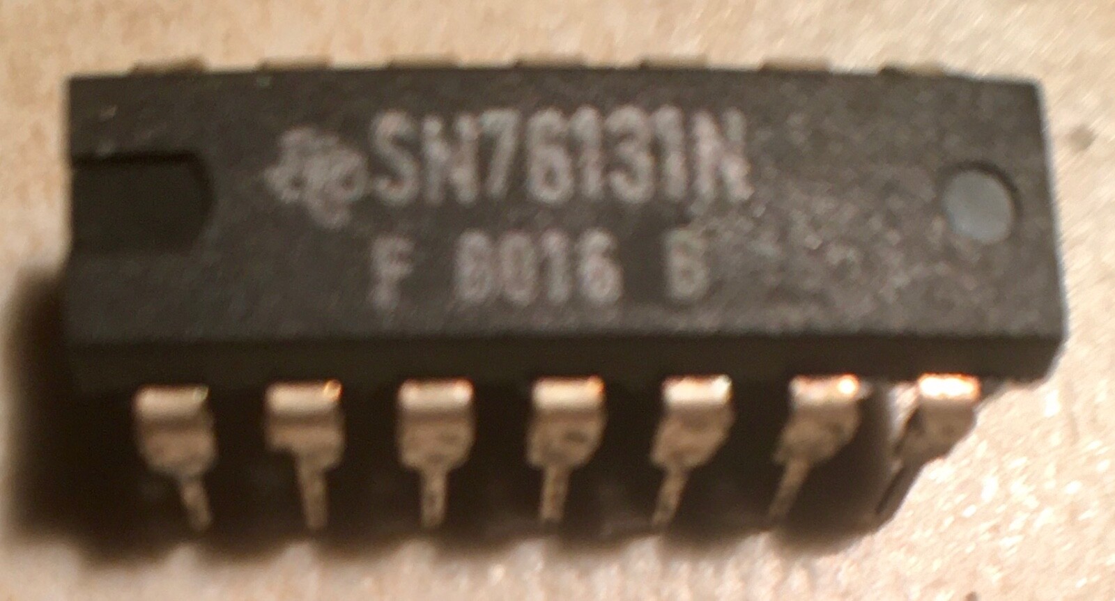 T.I. SN76131N 76131 TV Synch Demodulator - NOS - Vintage !