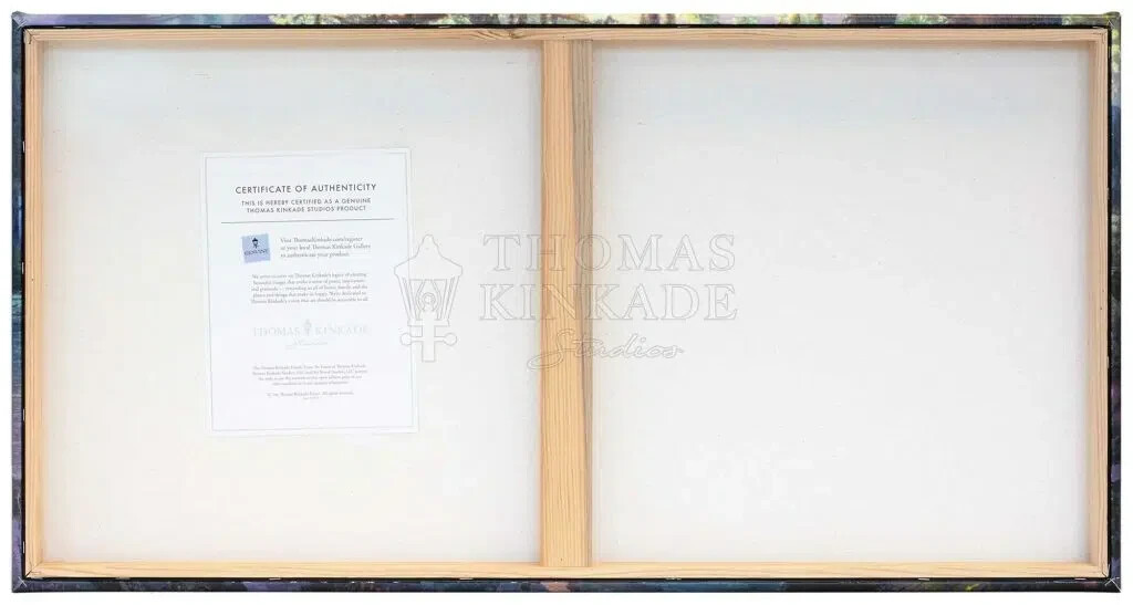 Thomas Kinkade Aspen Chapel 16 x 31 Gallery Wrapped Canvas