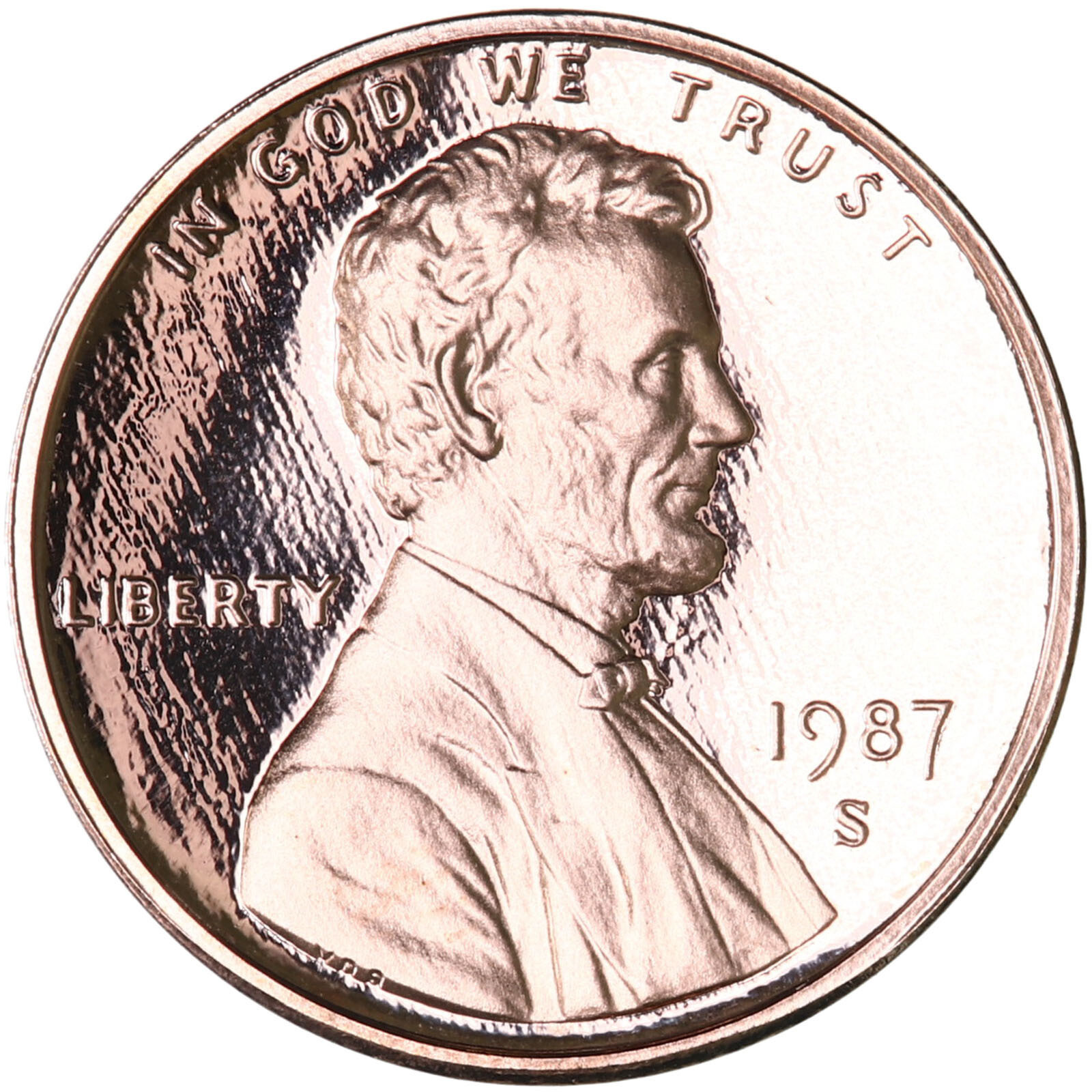 1987 S Lincoln Memorial Cent Gem Deep Cameo Proof Penny