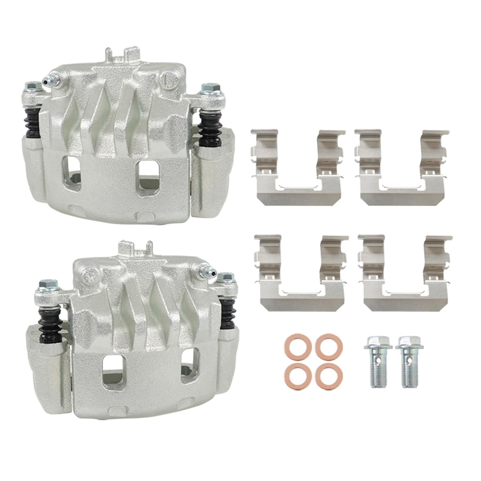 2PCS Front Brake Calipers for Legacy Outback 2002-2014
