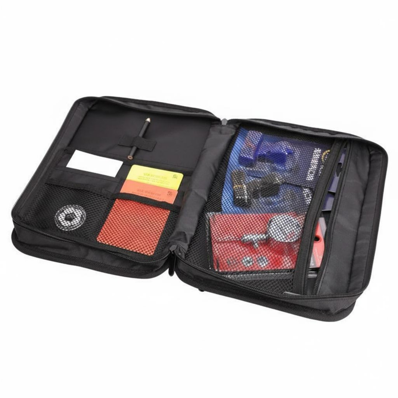 The Beautiful Game Referee Tool Bag Multiple Pockets Sports Accessory Mesh