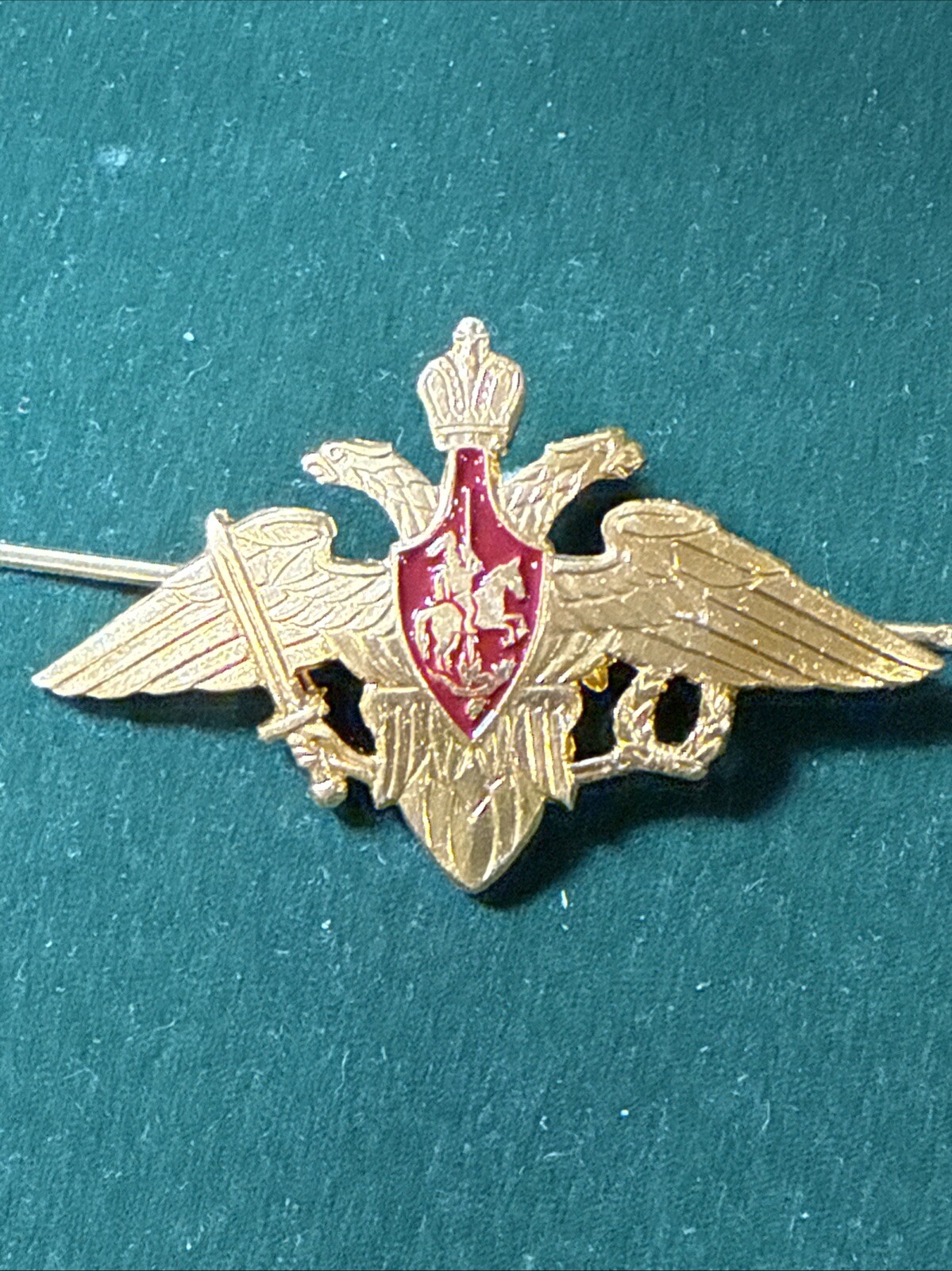 Russia Ministry of Defence  Cockade of a Uniform Summer Cap of Air Force