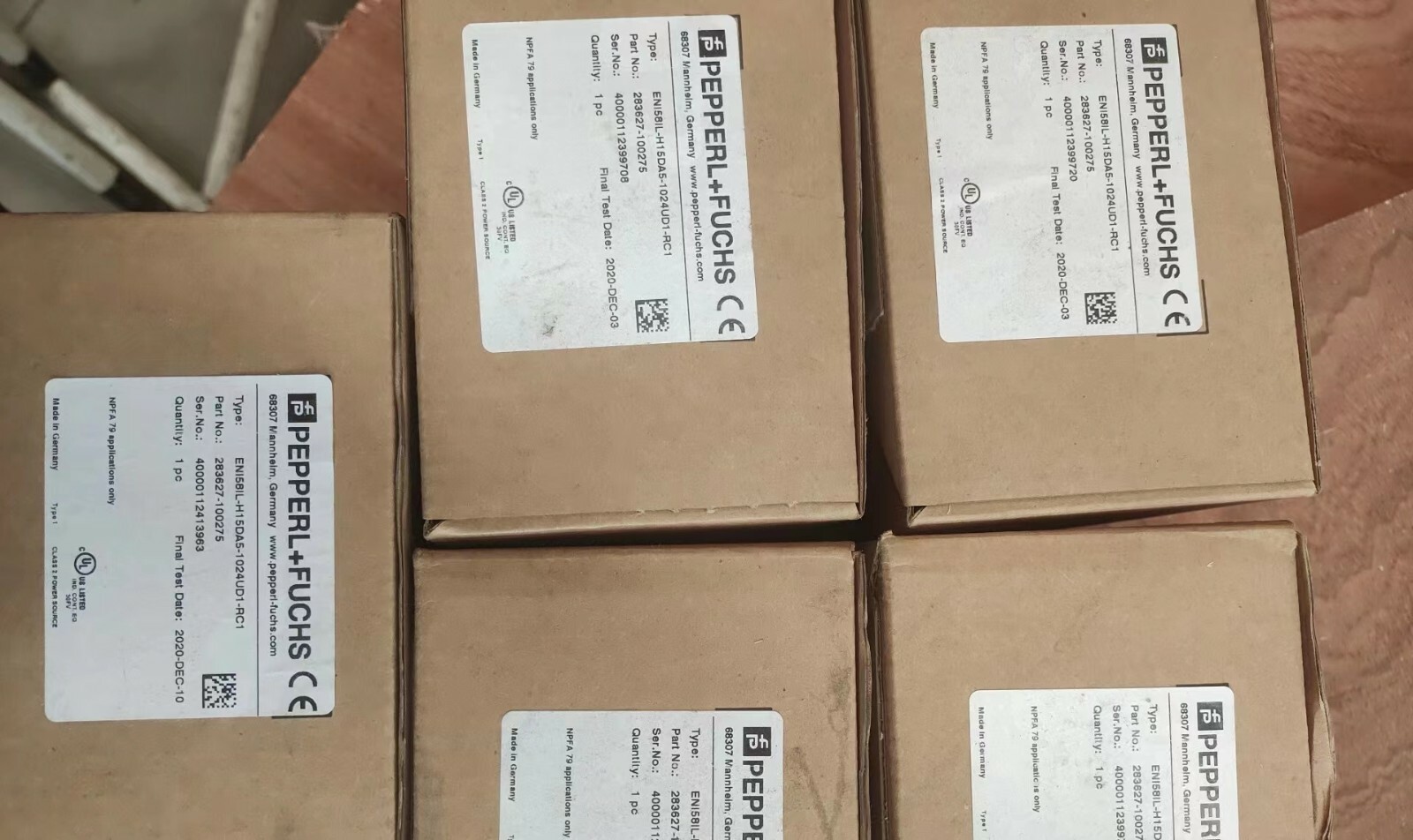 1 PCS Pepperl-Fuchs ENI58IL-H15DA5-1024UD1-RC1   IN  NEW  BOX ALL NEW