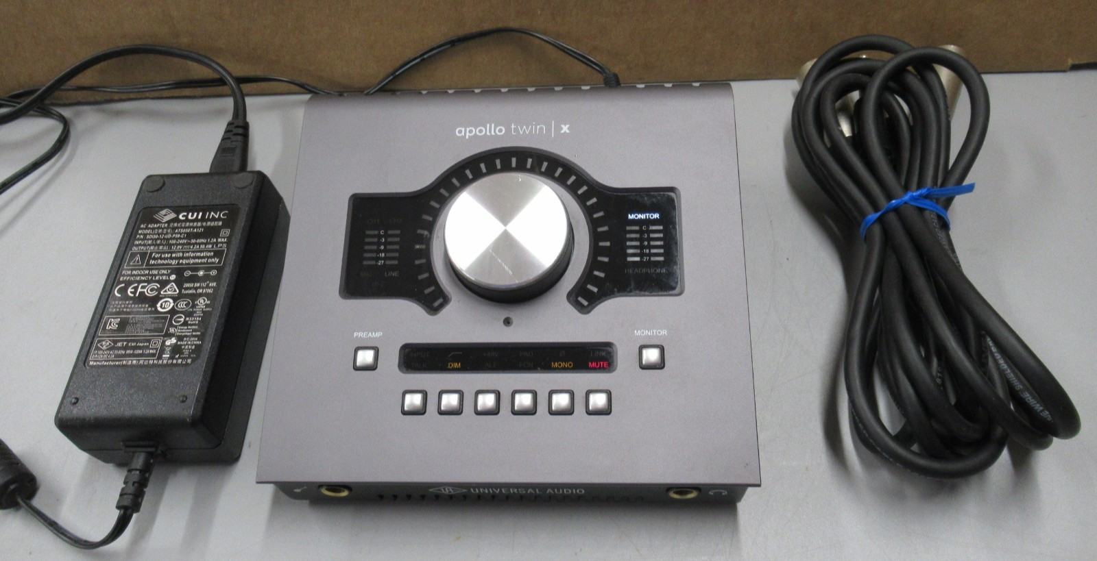 Universal Audio Apollo Twin X DUO Core UAD 2 Thunderbolt Audio Interface