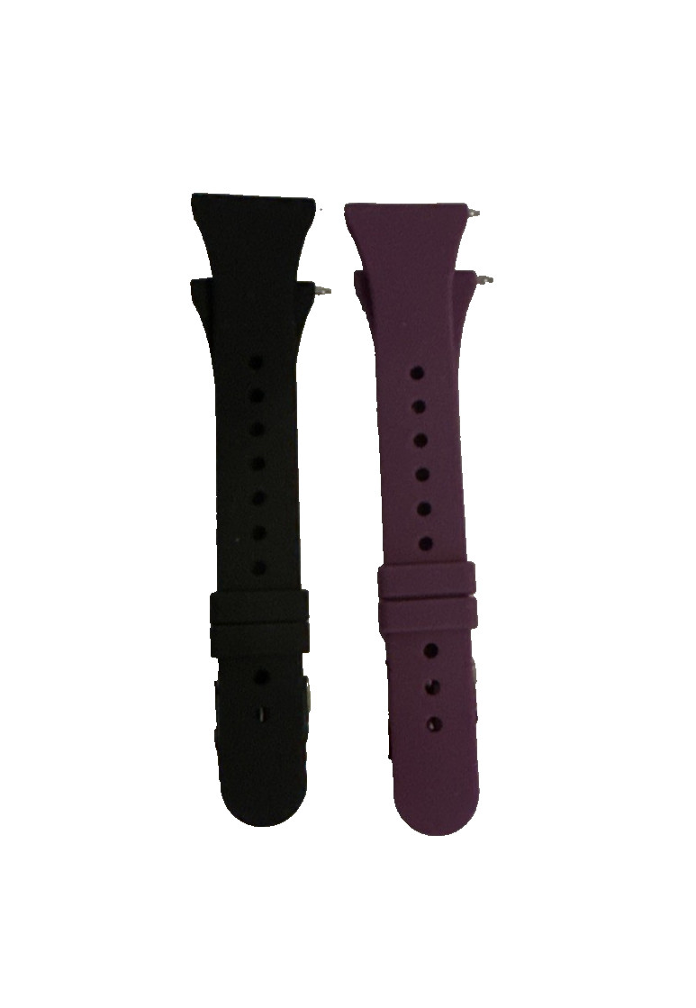 2 New Replacement Bands For Fitbit Versa, Purple And  Black