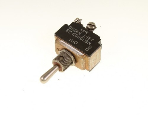1x MS35059-28 JBT Military Grade Toggle Switch DPST
