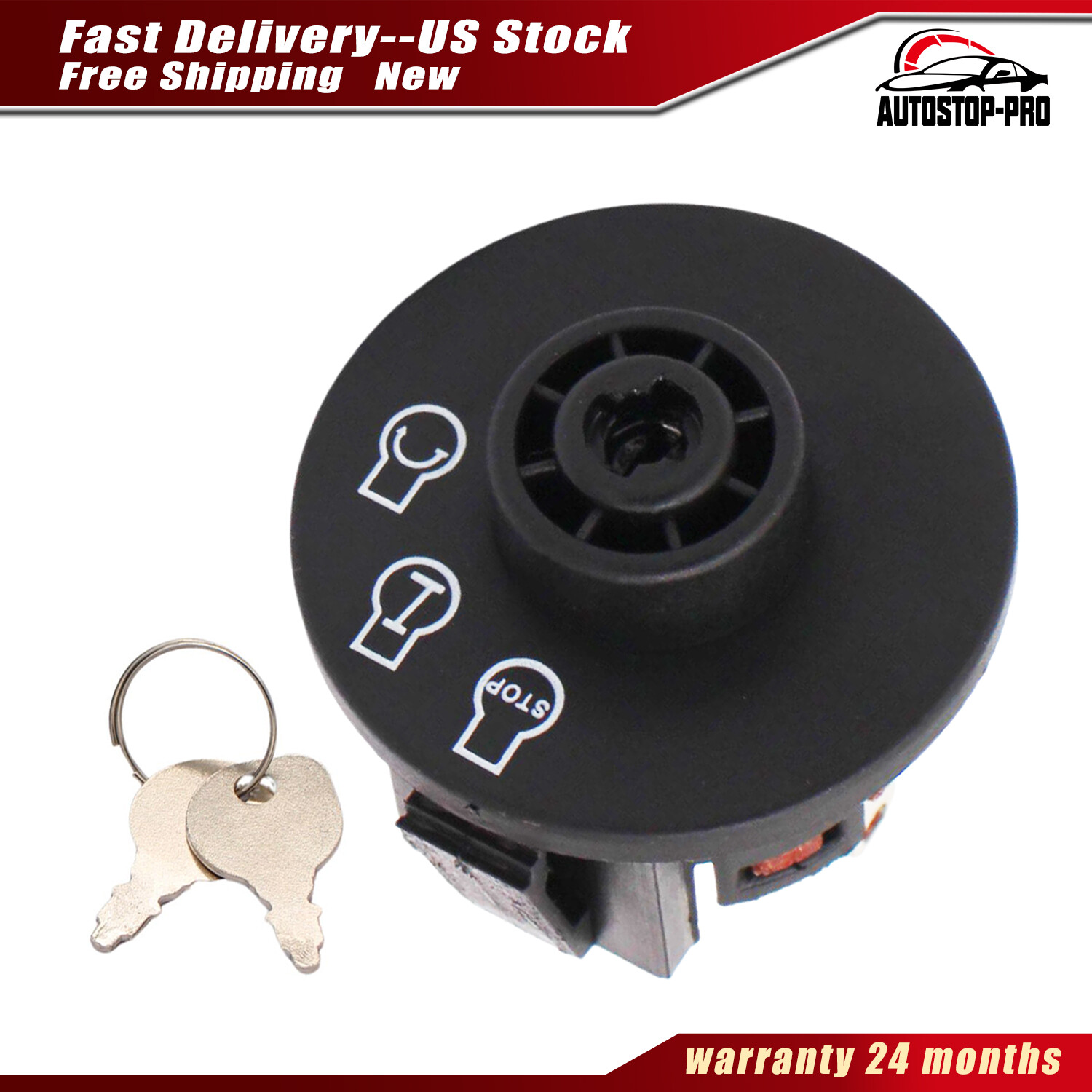 Starter Ignition Switch for Kohler CH18 CH20 CH23 Engine 25 099 30-S