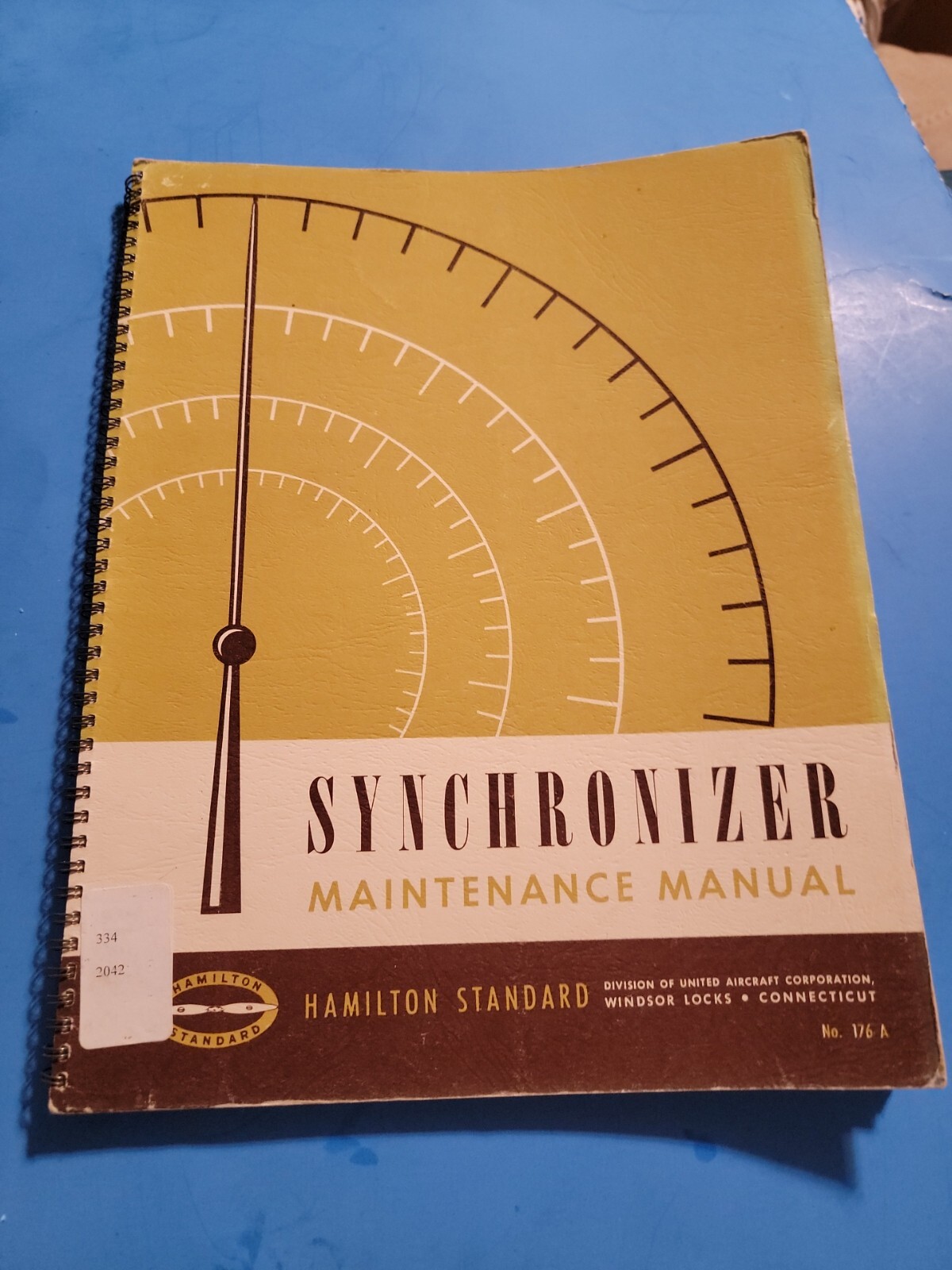 Hamilton Standard Synchronizer Service Manual  1958