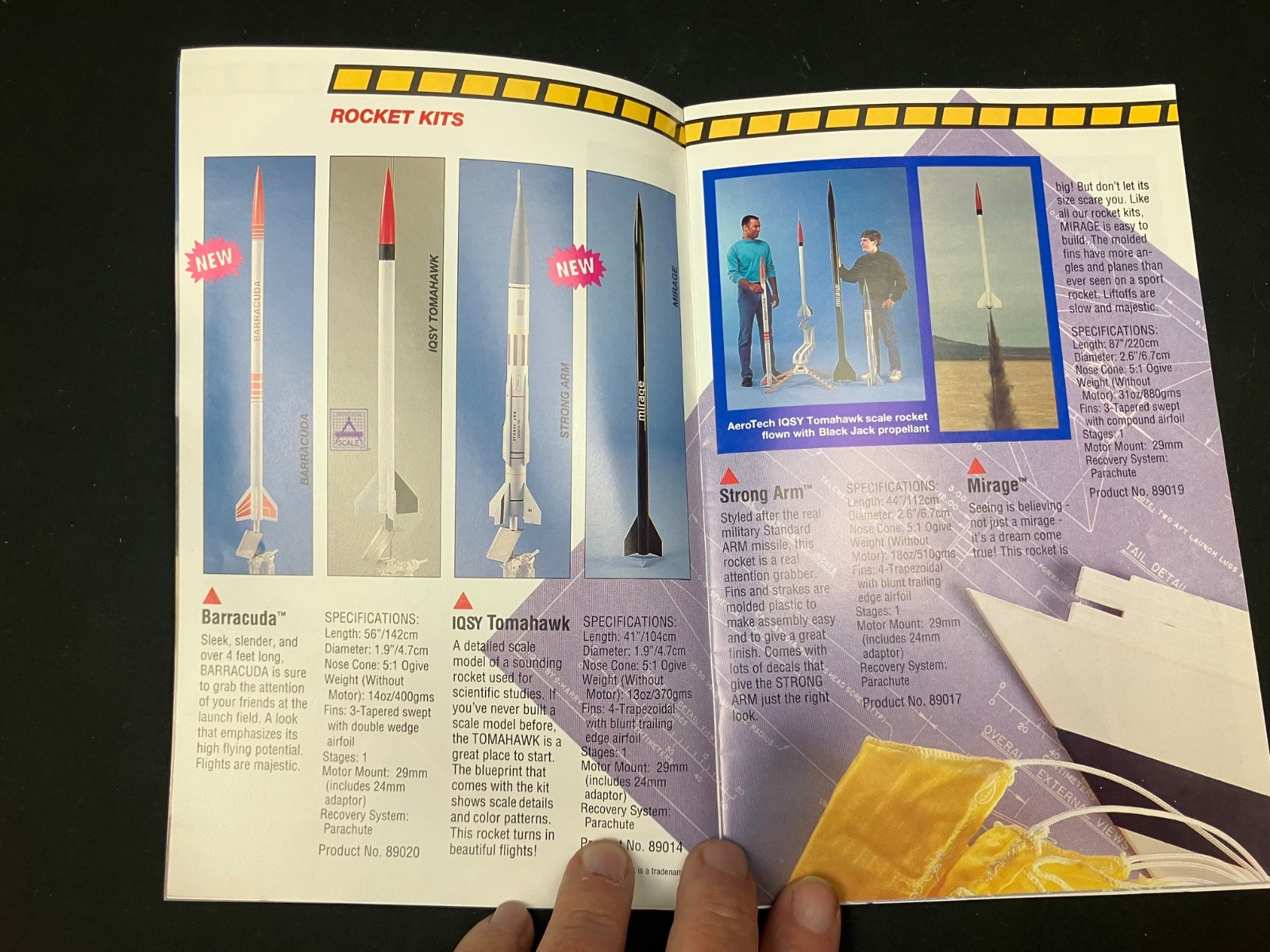 Aerotech 1992 Model Rocketry Catalog