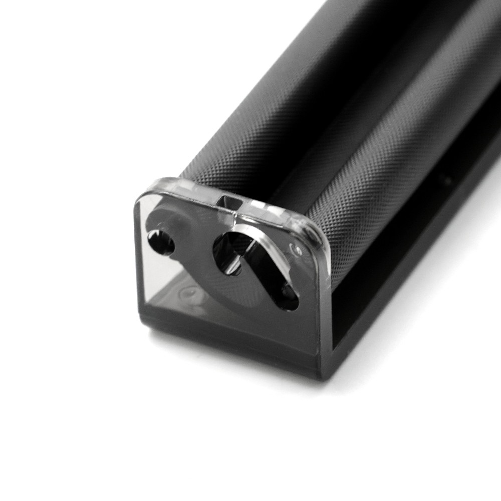 Plastic Handroll Tobacco Roller 78mm Portable Cigarette Rolling Machine Black