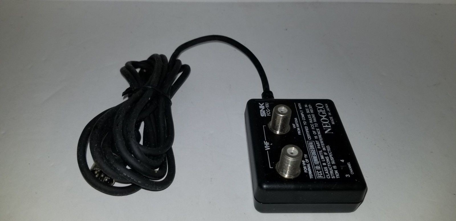 NEW Official SNK Neo Geo AES Console System Automatic RF RFU Switch box #V4