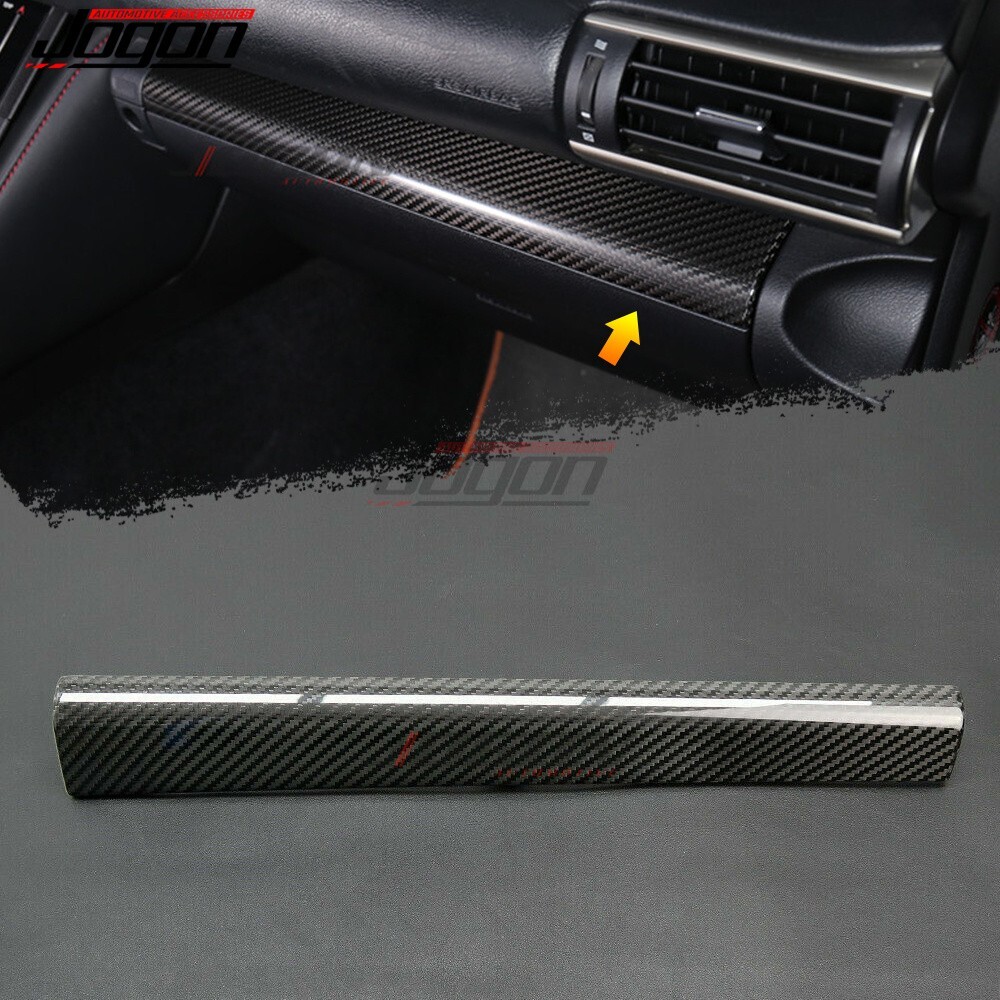 For Lexus RC200 RC300 RC350 RC F IS250 350 300 Real Carbon Dash Glove Box Panels