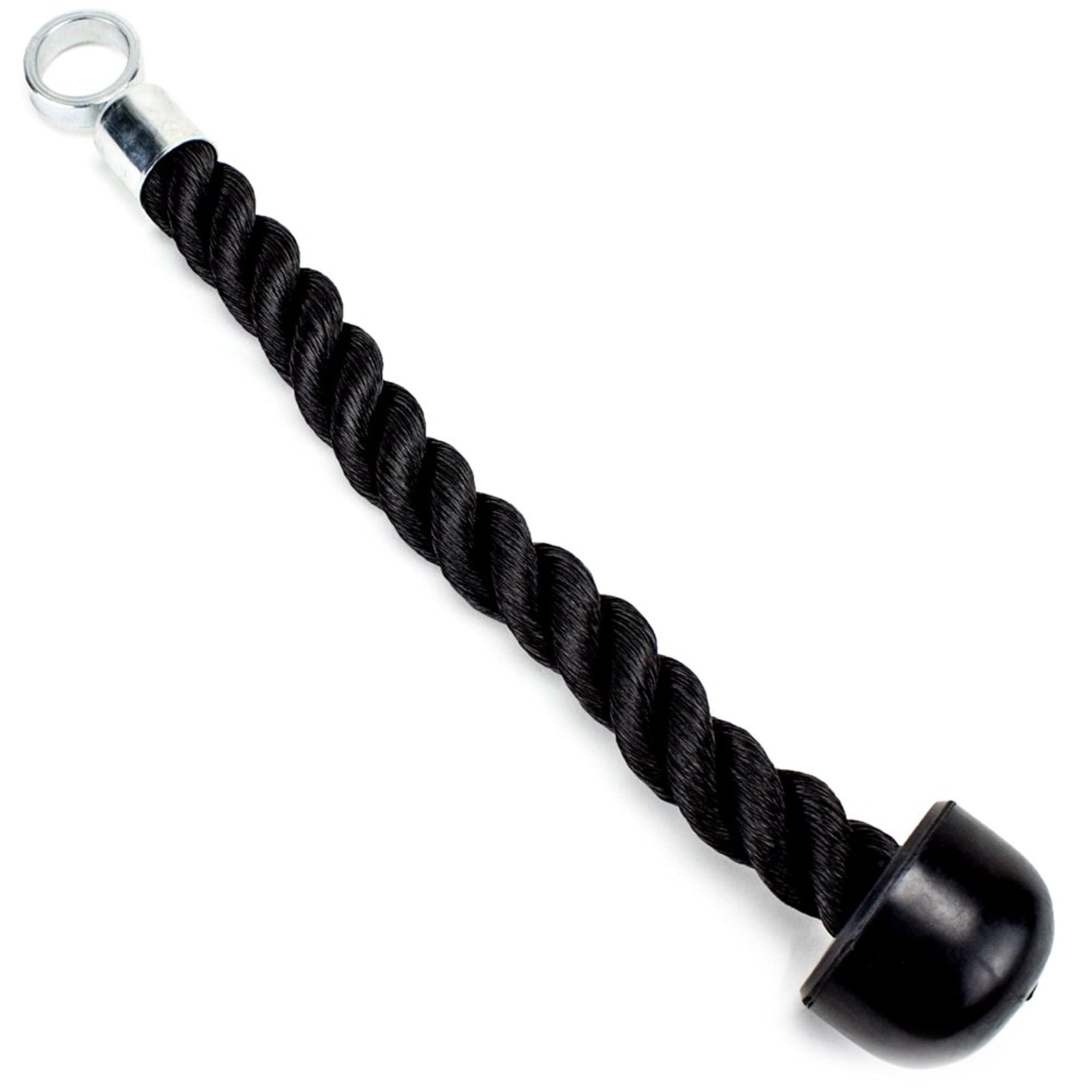 Single Grip Tricep Rope with Cable Machine Attachment