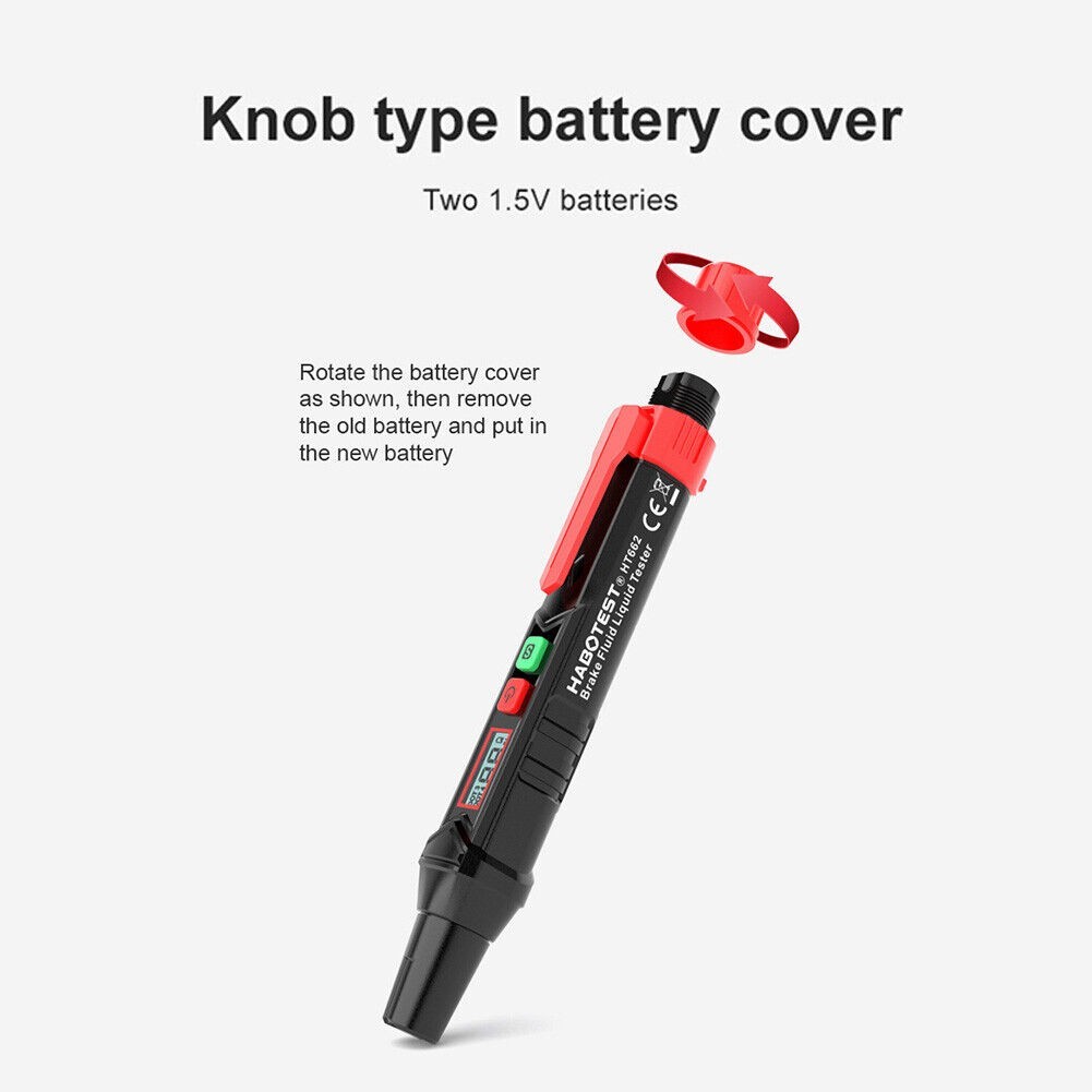 High Definition Backlit Display Auto Brake Fluid Tester for DOT3/DOT4/DOT51