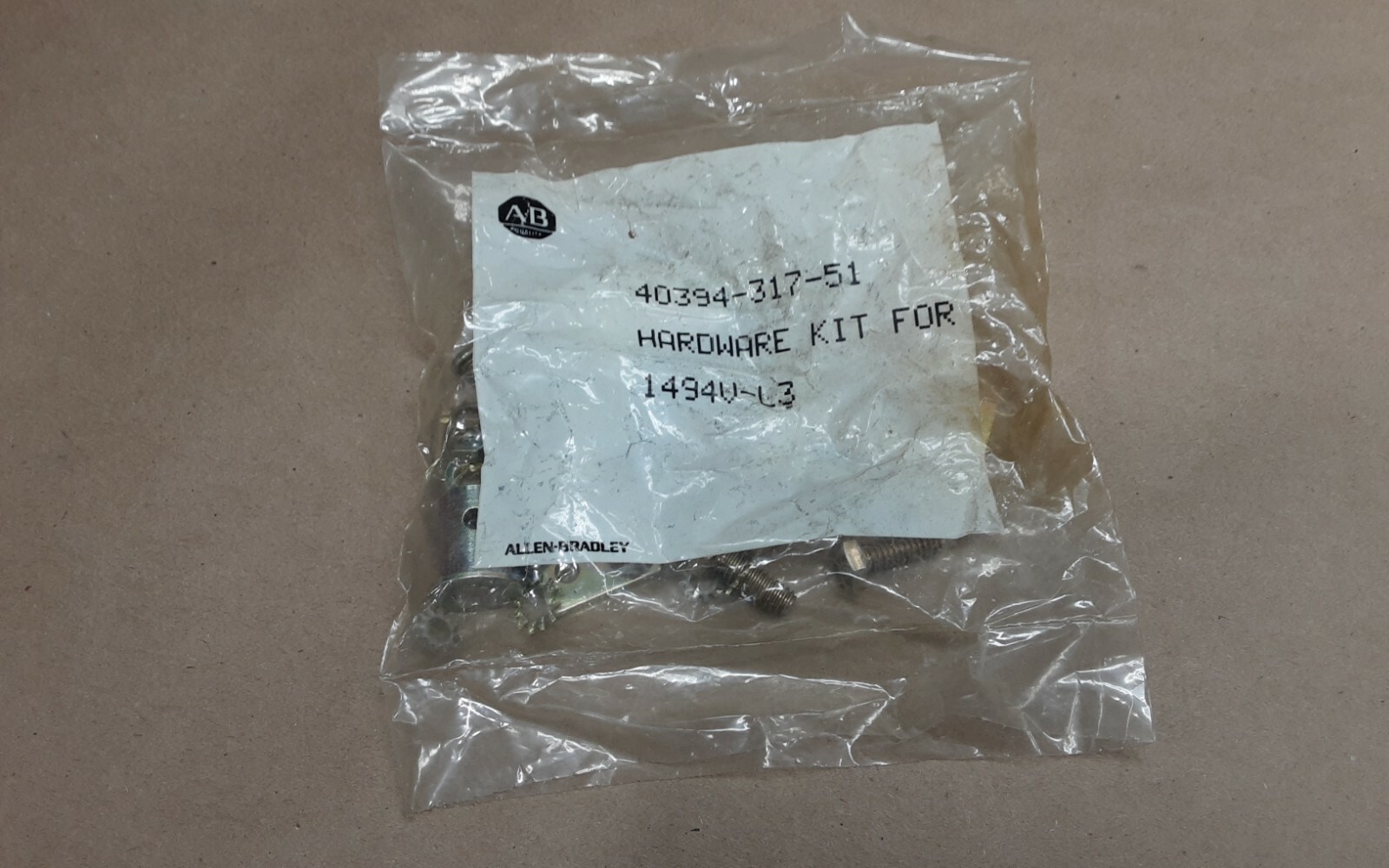 40394-317-51 Allen Bradley Hardware Kit for 1494V-L3  NEW*Free Shipping* #13H2RM