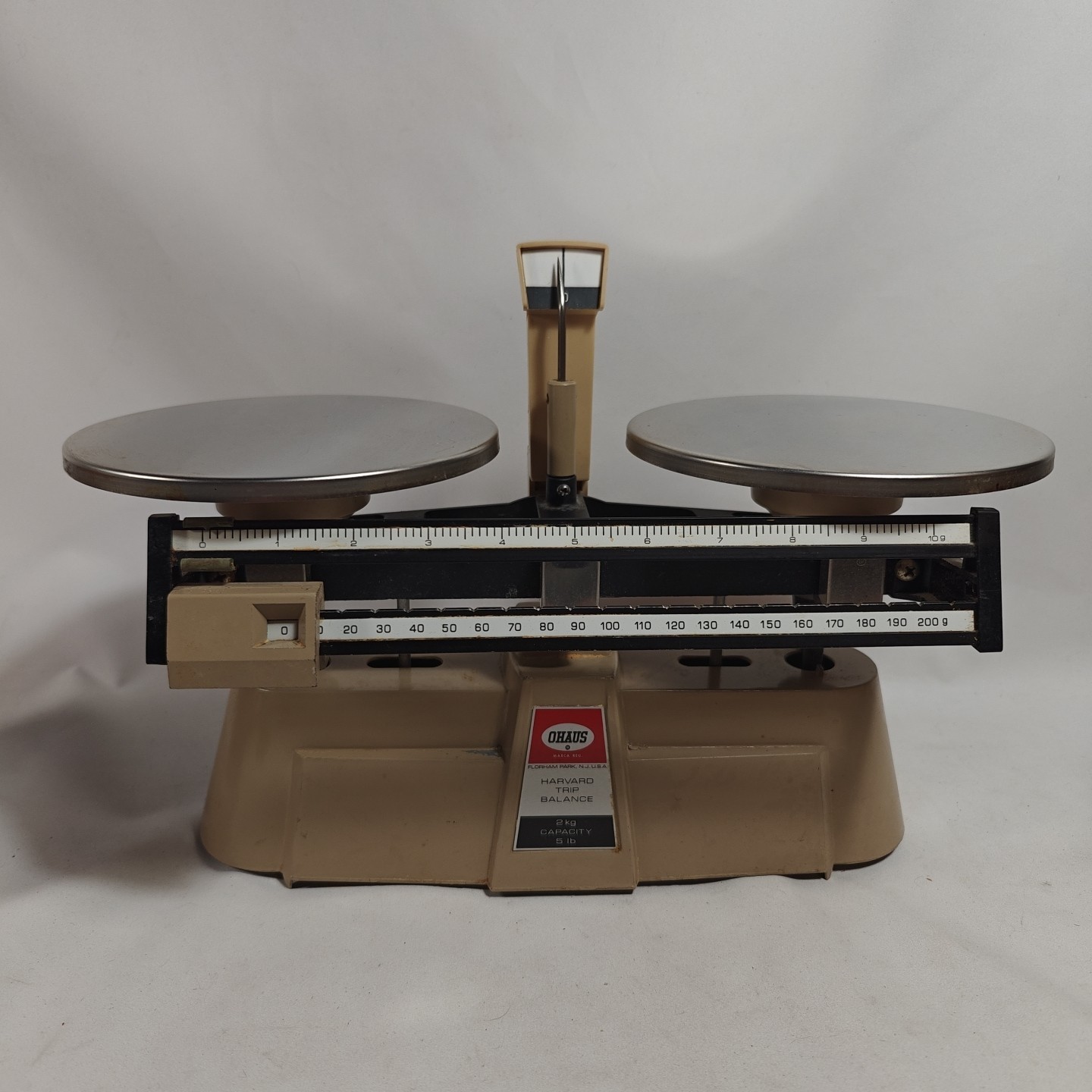 Ohaus Harvard Trip 2kg-5 LB Balance Scale Model 1312 From Pillsbury Minneapolis