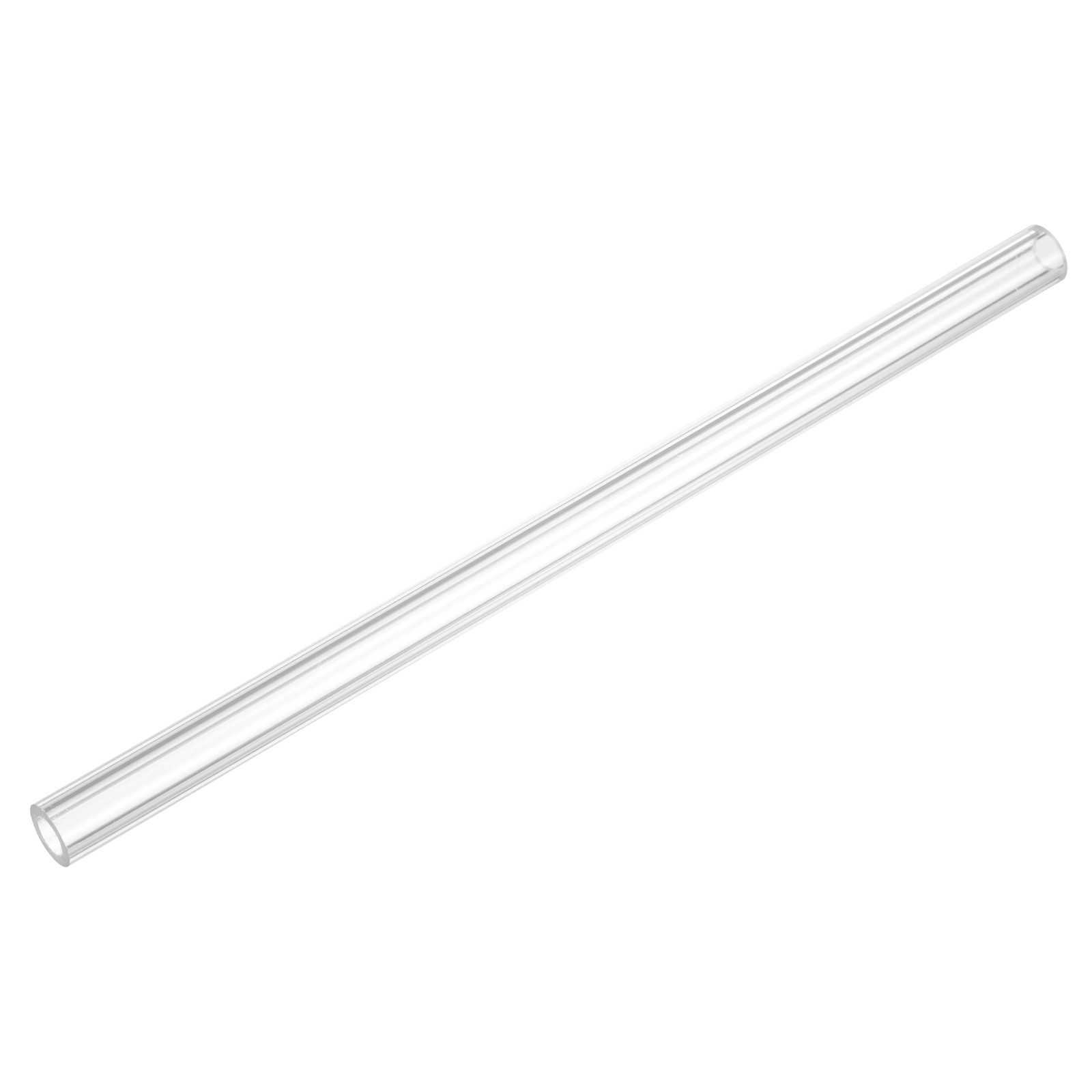 Rigid Round Clear Tubing 5mm ID x 8mm OD x 150mm Length Plastic Tube