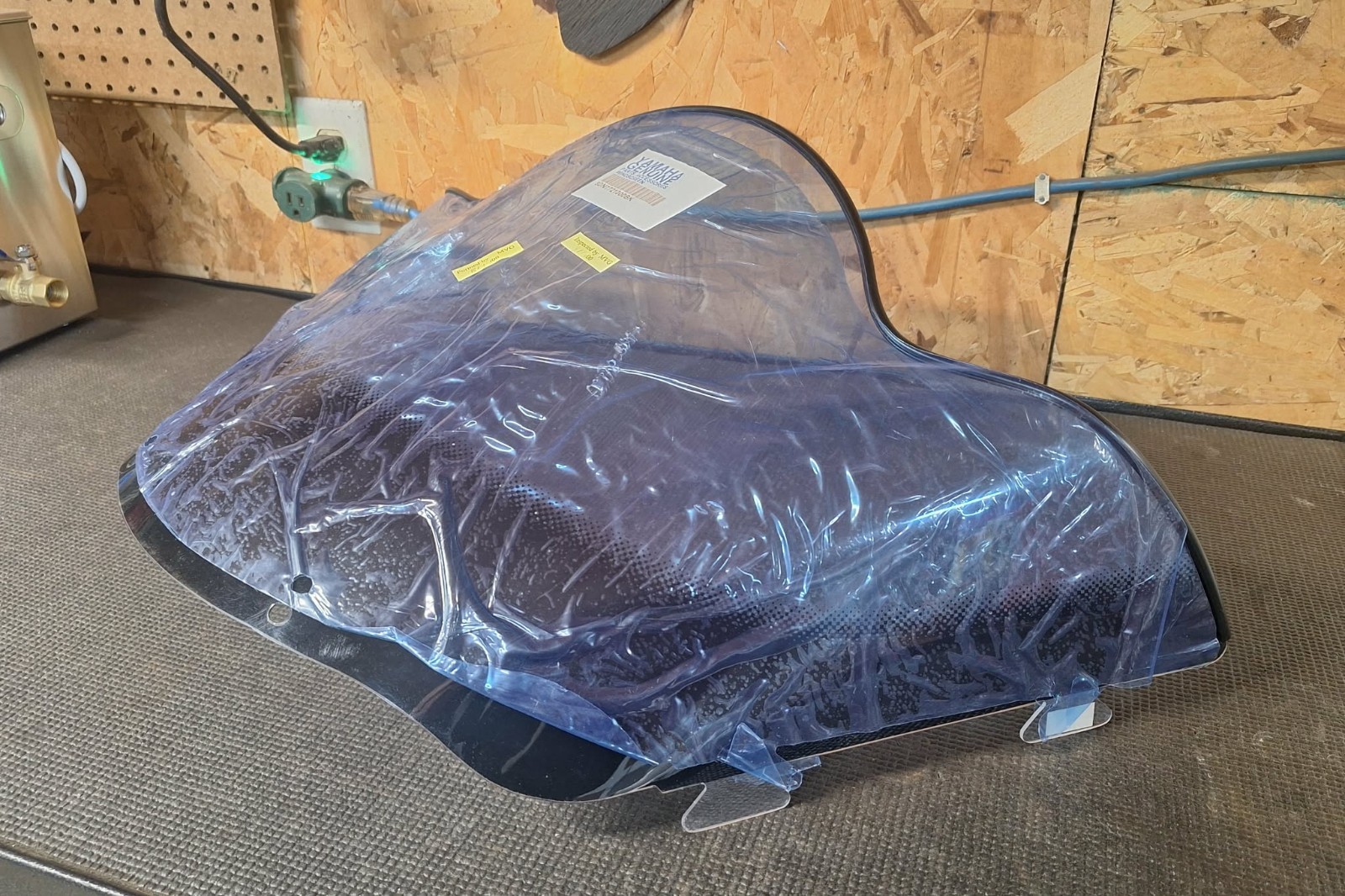 OEM Yamaha Snowmobile Windshield 8DN-77210-00-BK