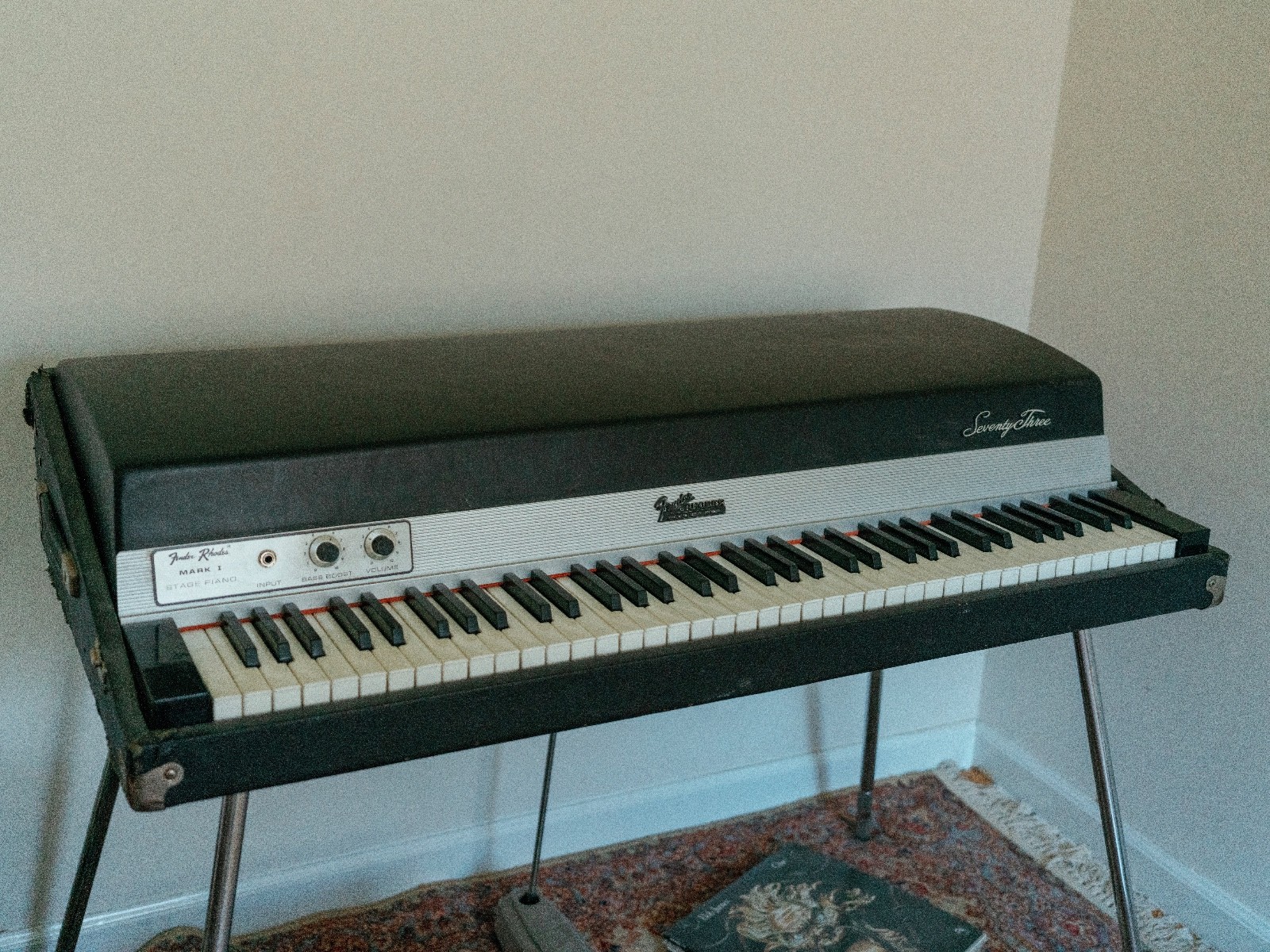 Vintage Fender Rhodes Mark I Stage Piano 73-Key 1977 Electric Keyboard - Classic