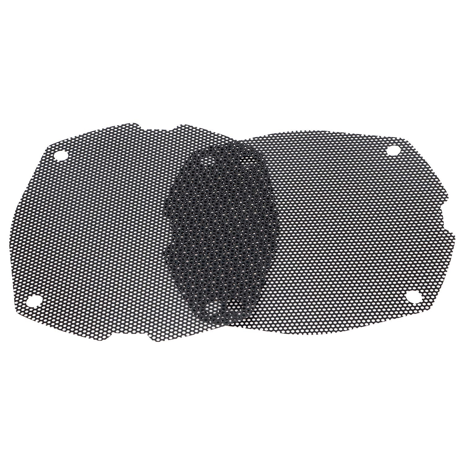 Replacement Front Mesh Speaker Grill Cover panels for Harley Touring Electra ...