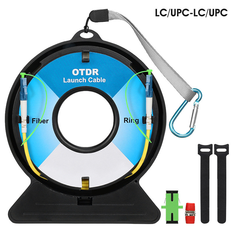New LC/UPC-LC/UPC SM OTDR Blind Area Launch Cable Box Fiber test extension Line