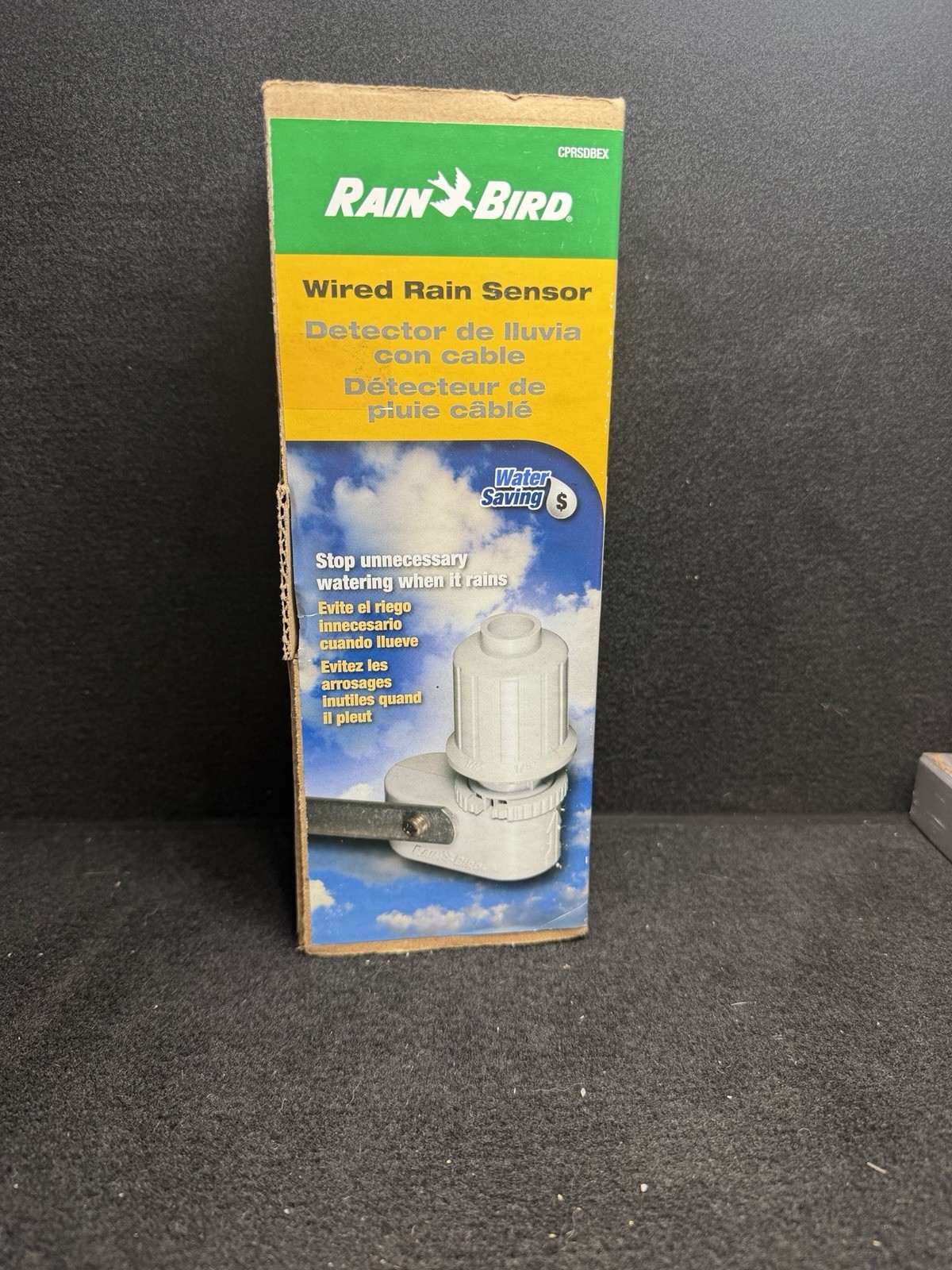 Rain Bird RSDBEX - Wired Rain Sensor With Bracket Rain Shut-Off - New Open Box