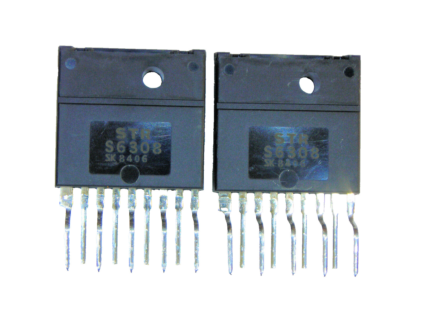 STRS6308 "Original" Sanken Voltage Regulator 9P ZIP  2  pcs