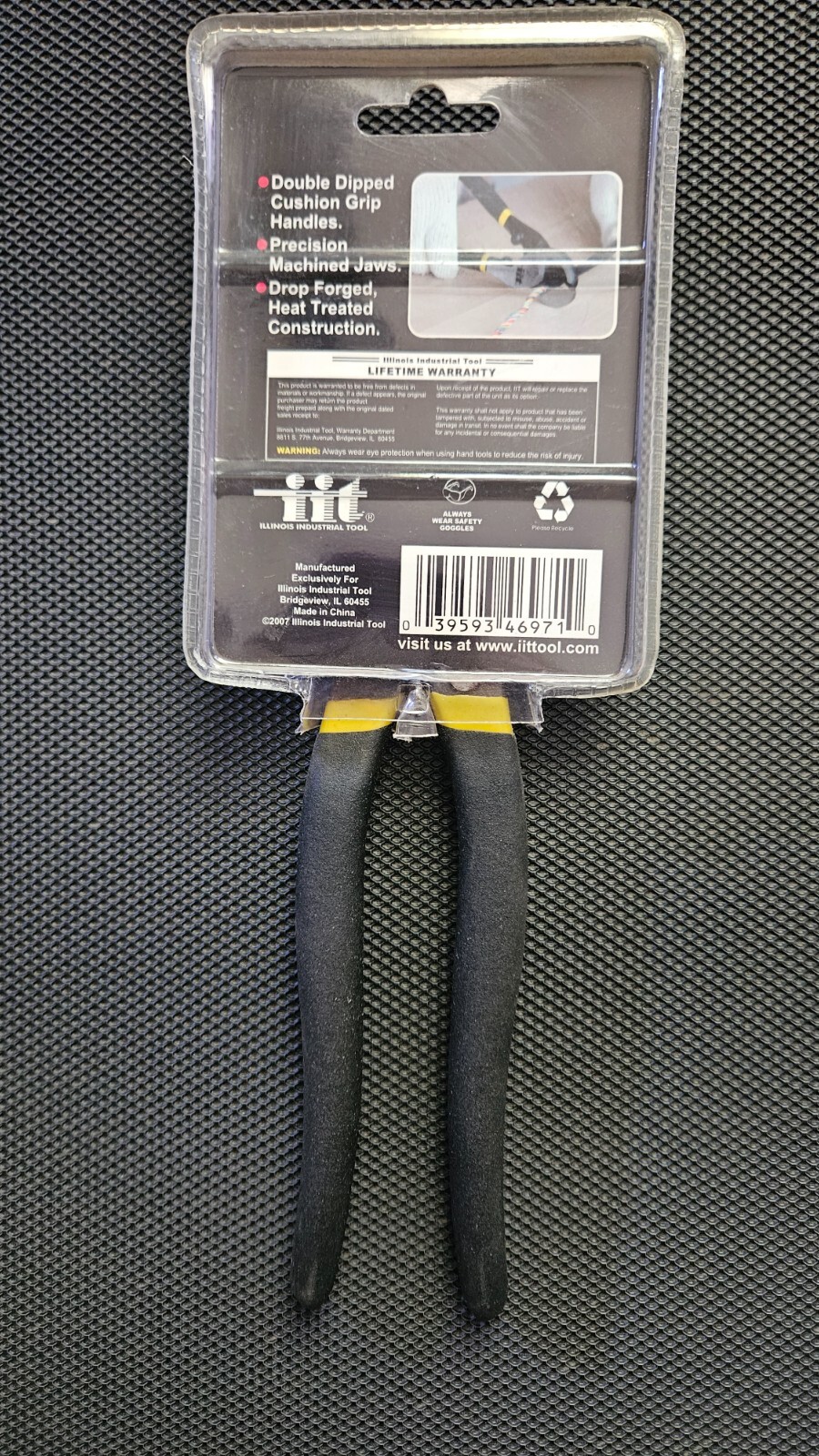 iiT #46971 9" Cable Cutting Plier. Drop Forged, Heat Treated Construction NEW