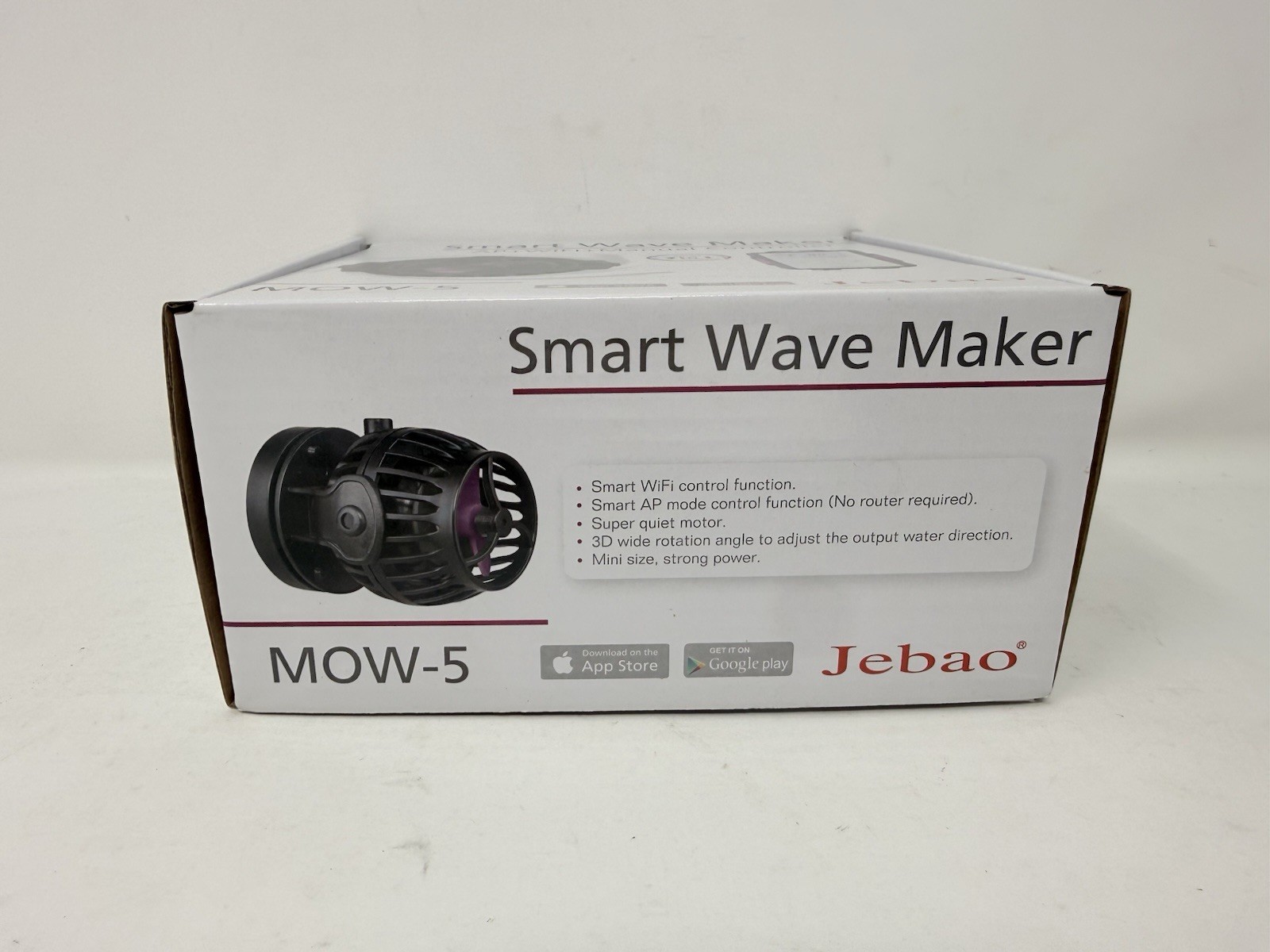 Jebao MOW-5 Wave Maker Flow Pump with Controller for Marine Reef Aquarium